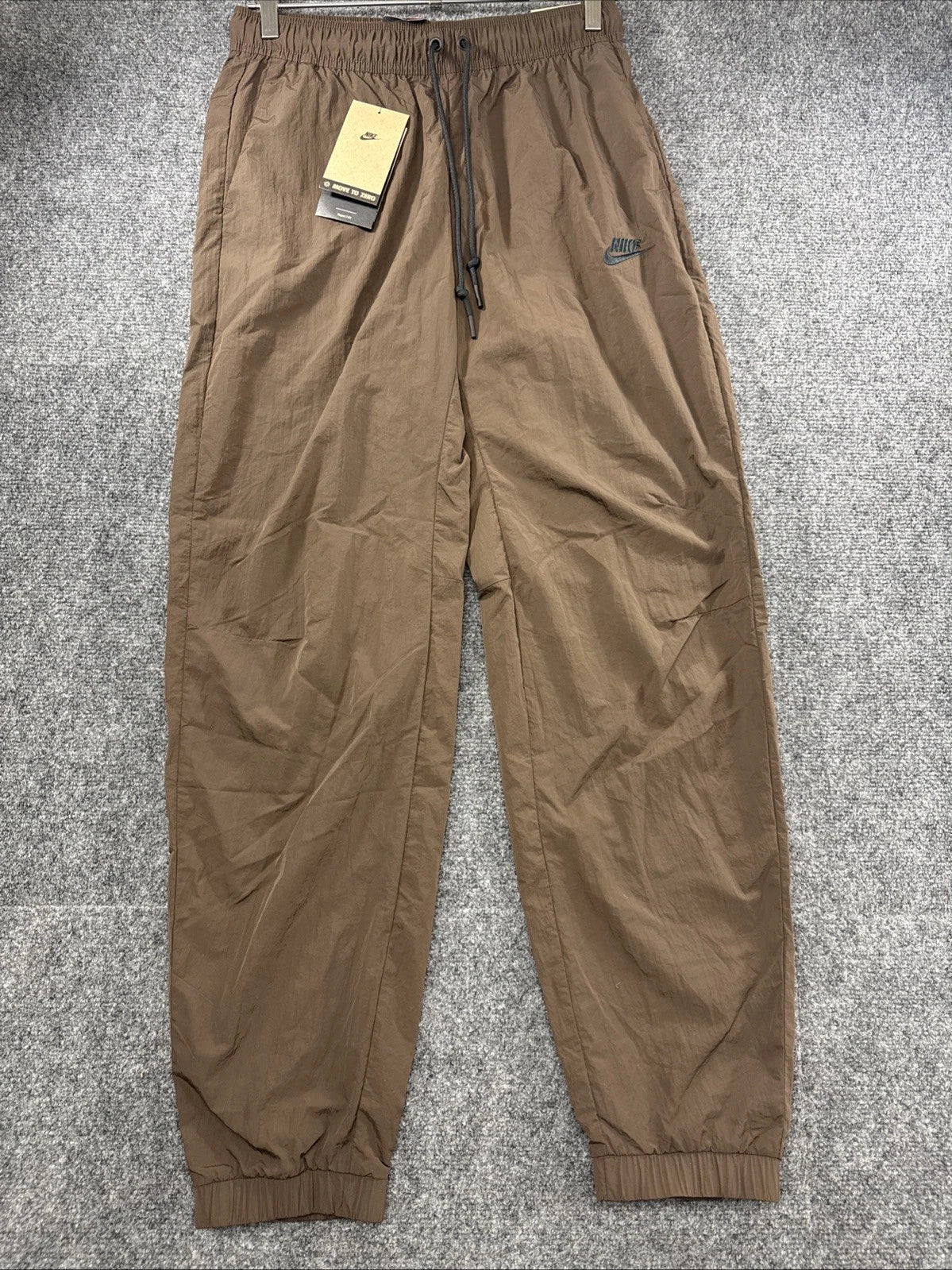 Nike Sportswear Woven Jogger Pants Men’s Small Brown UPF 40+ NWT Track