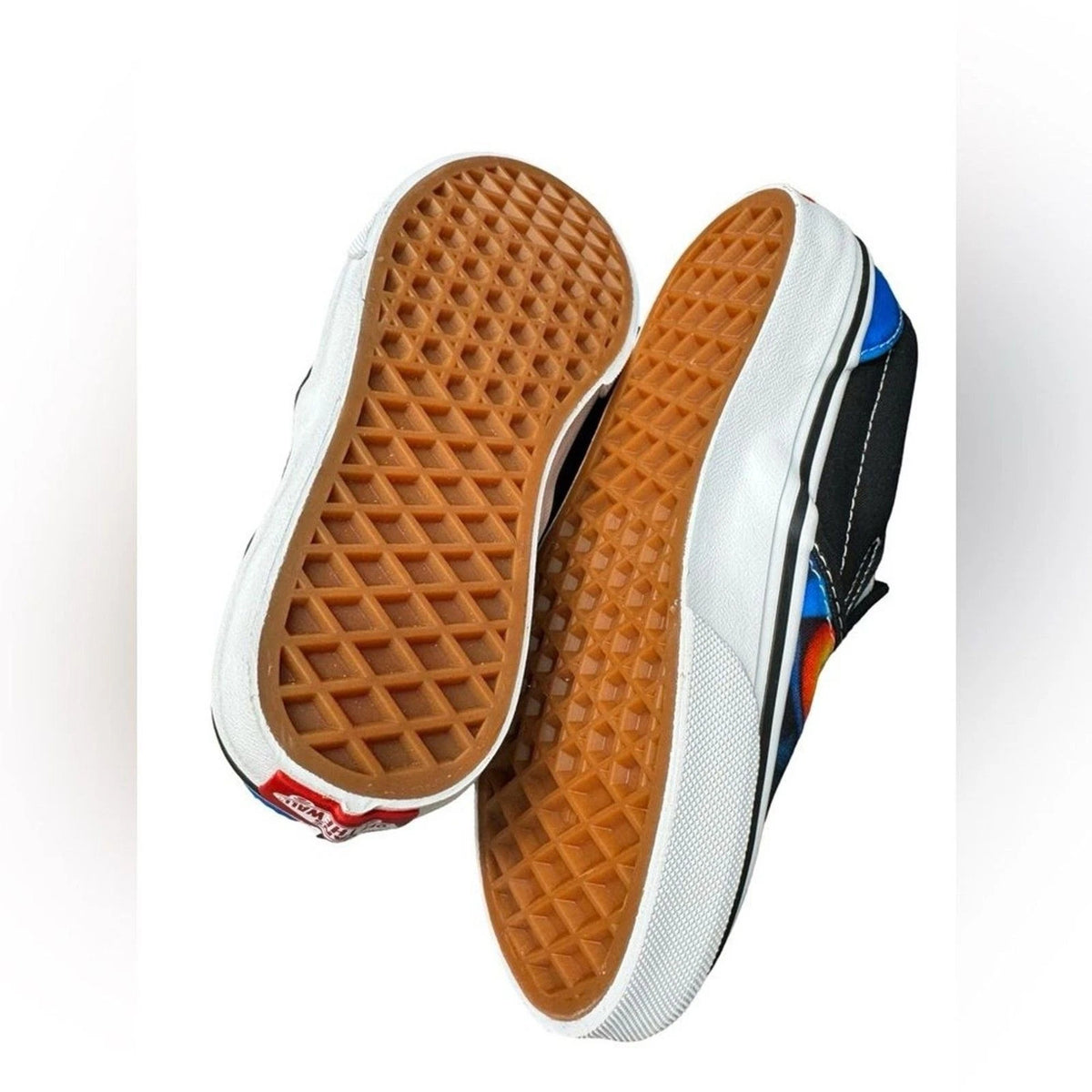 Vans KPop Demon Hunters Slip-On Kids 1 Little Kids Black Blue BNIB