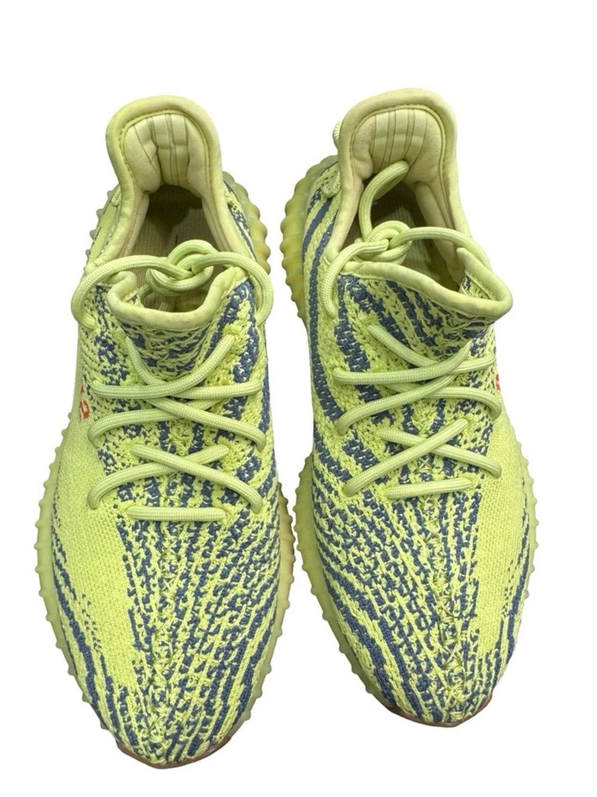 adidas Yeezy Boost 350 V2 Semi Frozen Yellow Mens 6.5 B37572 OG Box