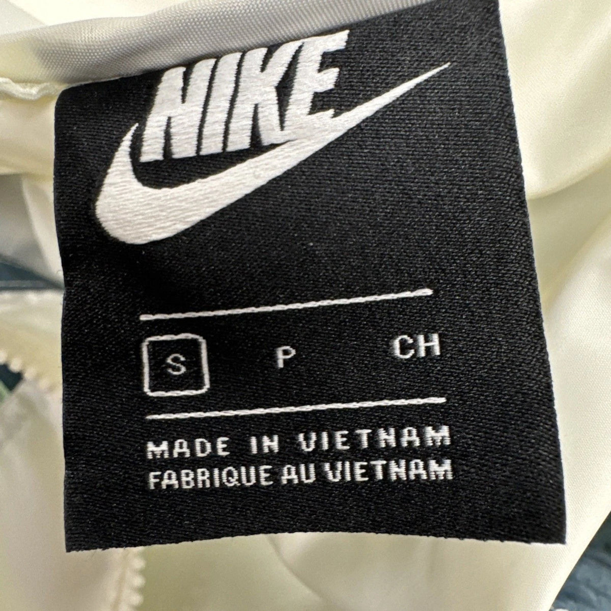 Nike Windrunner+ Jacket Mens S White Green Reflective CZ0781-133