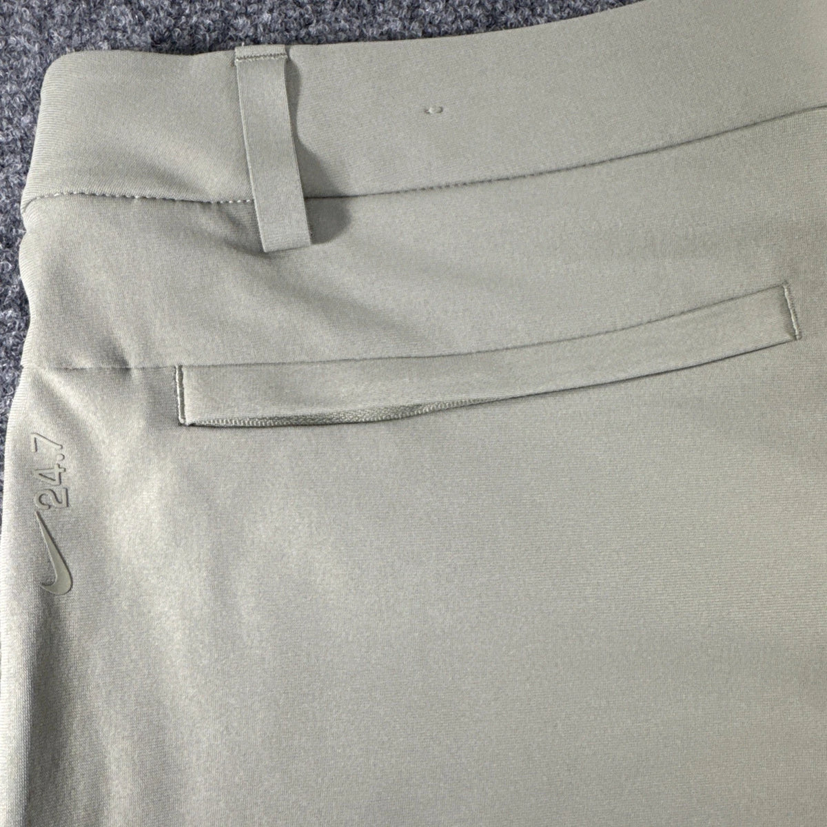 Nike 24:7 Dri-FIT Golf Pants Mens 38x32 Gray Stretch Performance Chino