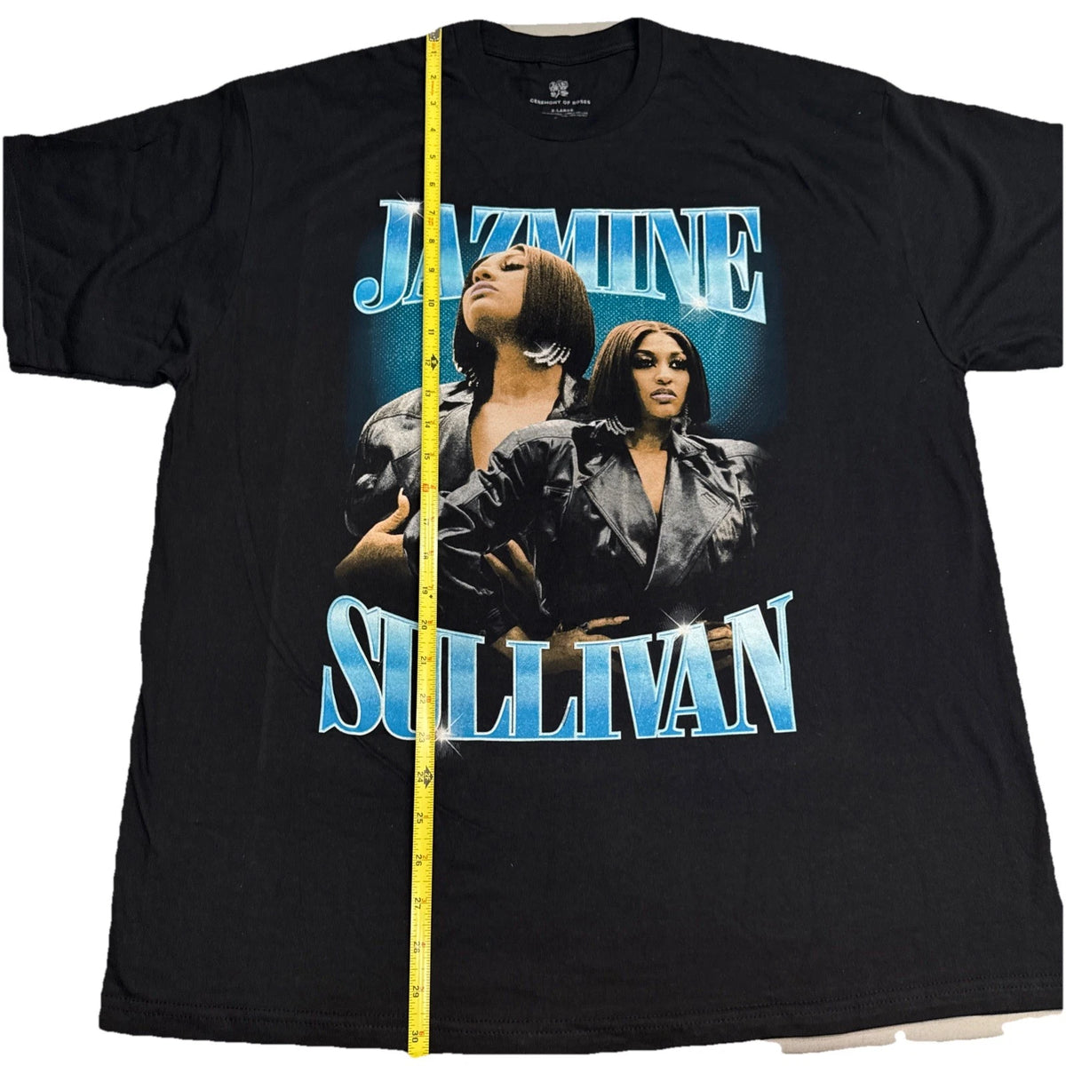 Jazmine Sullivan Ceremony Of Roses Graphic T Shirt Mens XL Black BNWT
