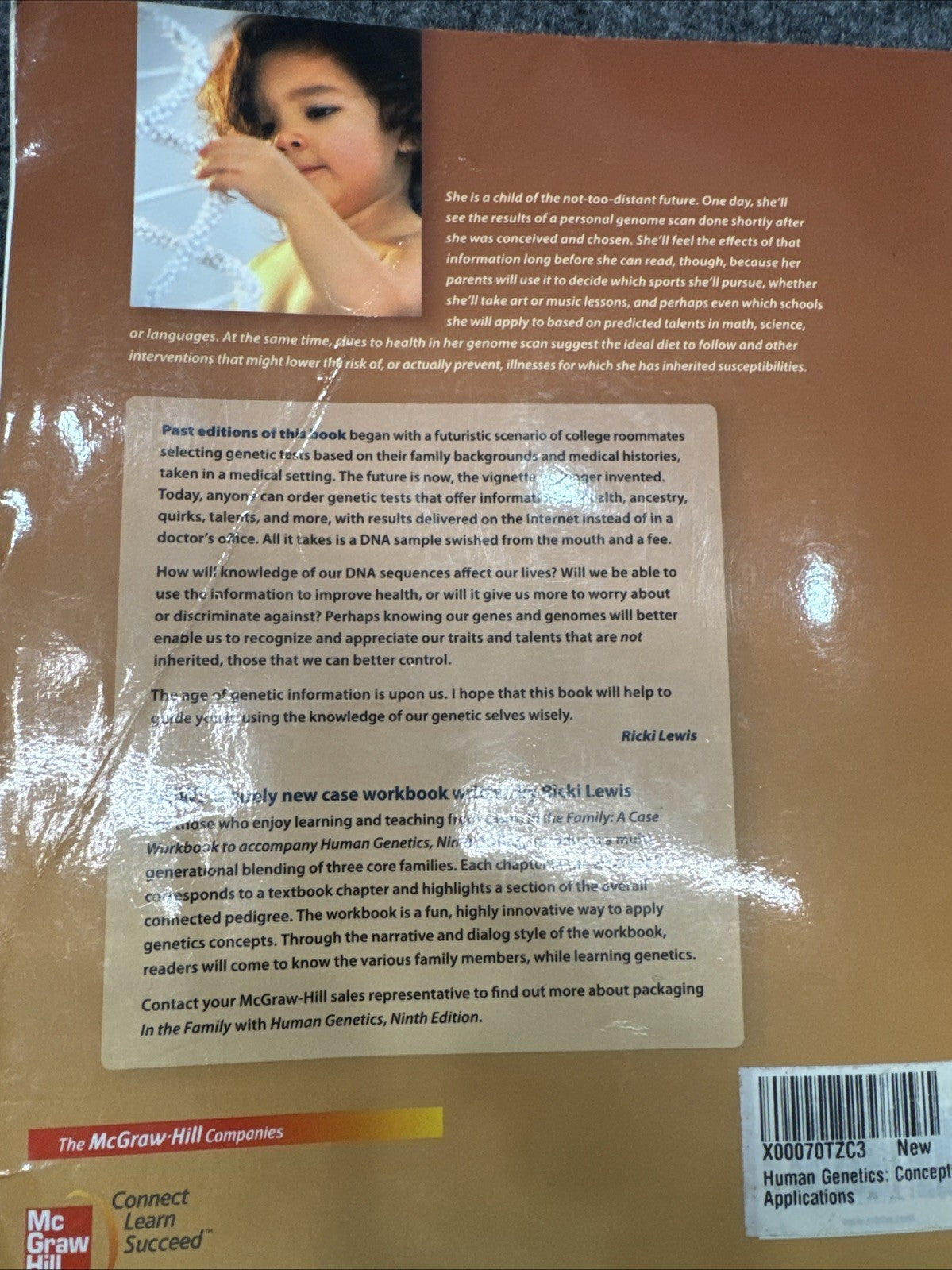 Human Genetics Concepts and Applications 9th Edition Ricki Lewis Paperback