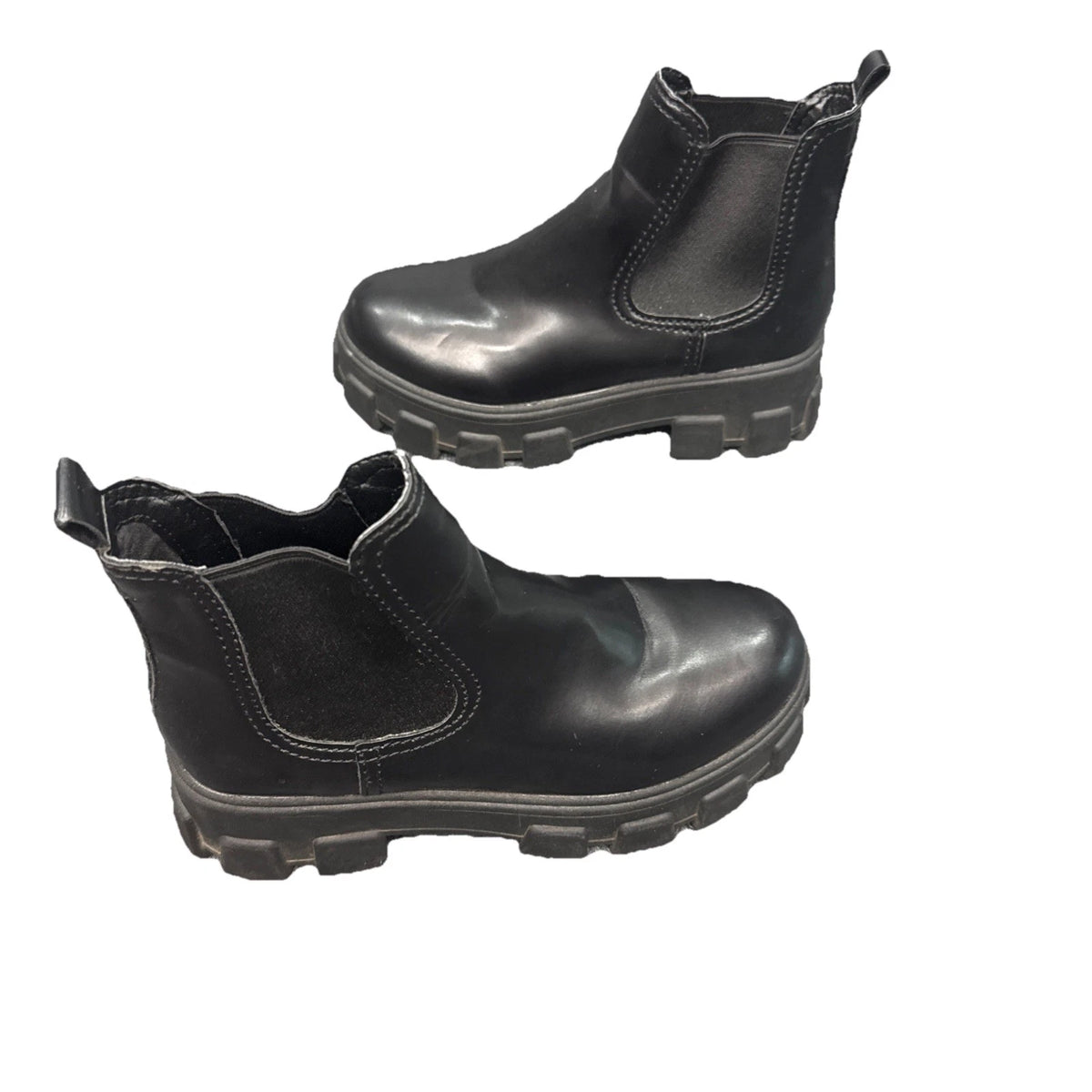 Circus NY Sam Edelman Darielle Chelsea Boots Women's 6.5 Black Platform