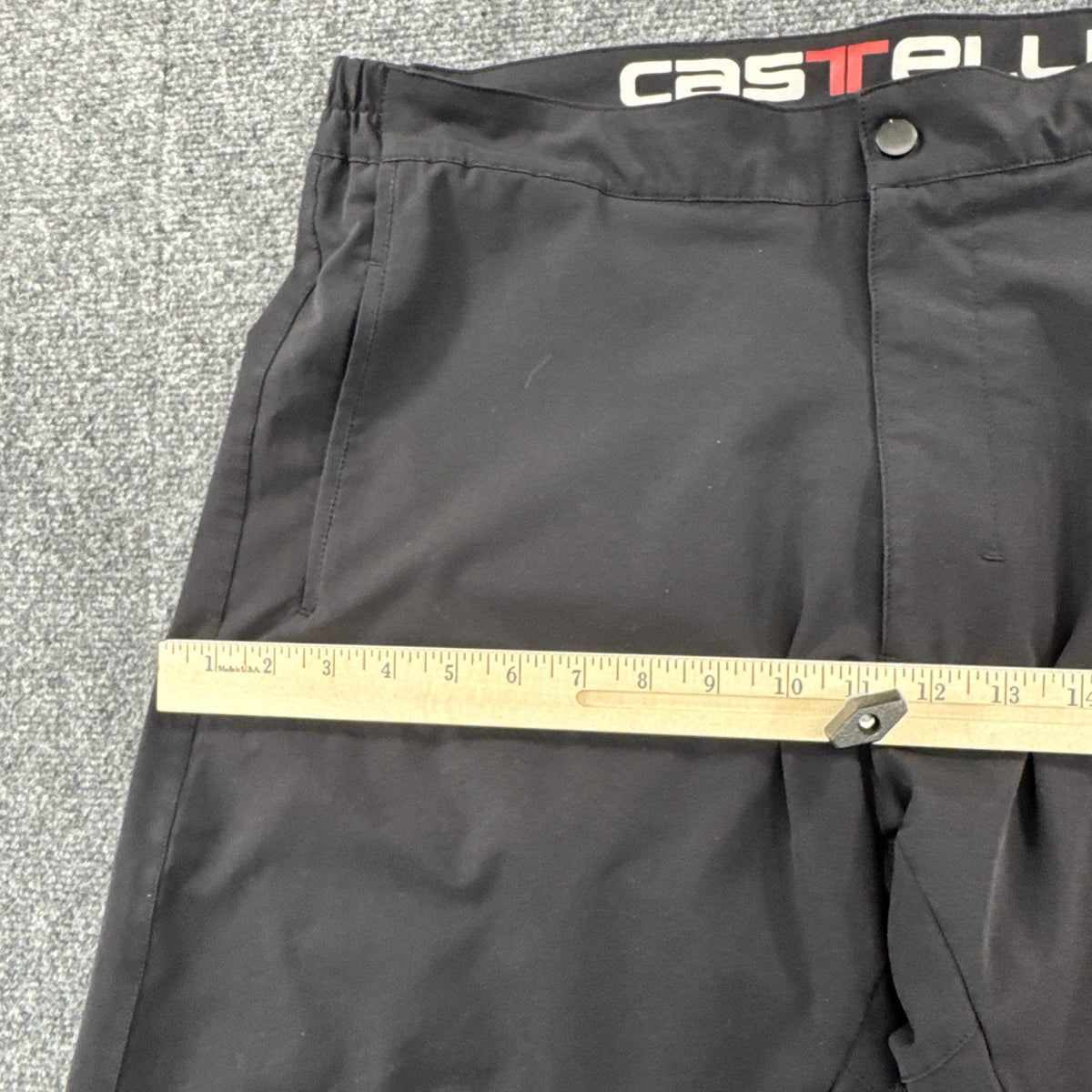 Castelli Men’s XL Black Cycling MTB Shorts Mountain Bike Gravel Performance