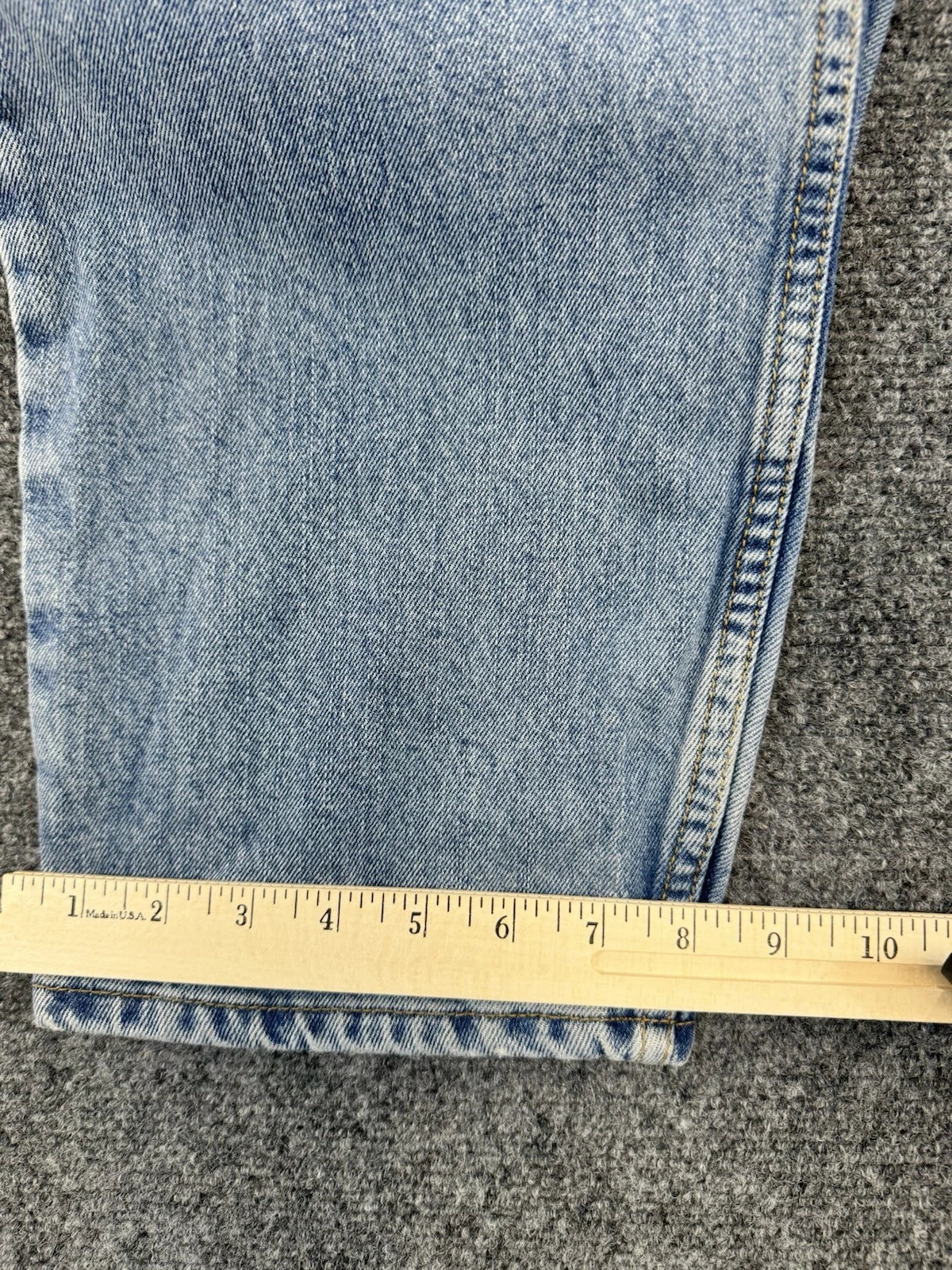 Levi's 550 Relaxed Fit Jeans Men's W36 L36 Light Wash Blue 100% Cotton