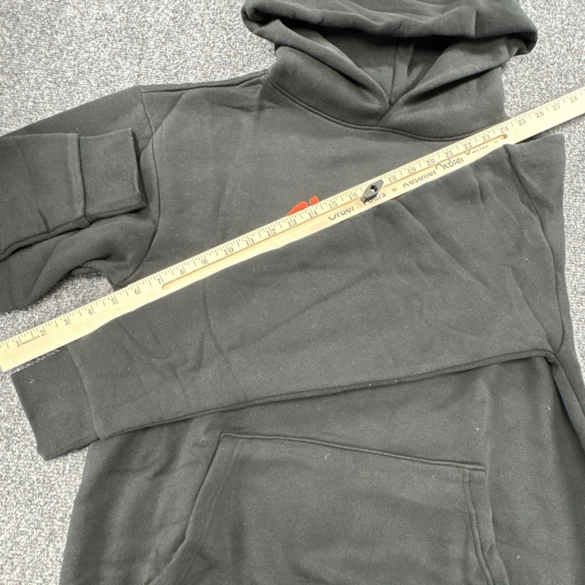 Market Cherry Thank You For The Memories Hoodie XS Black Oversized Graphic NWT