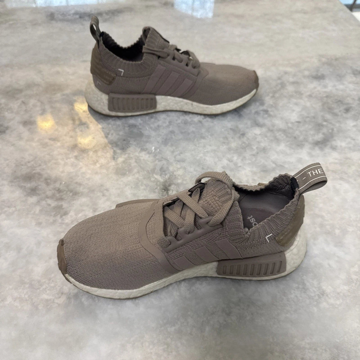 adidas NMD R1 PK French Beige S81848 Men’s 5 Primeknit Boost EUC No Box