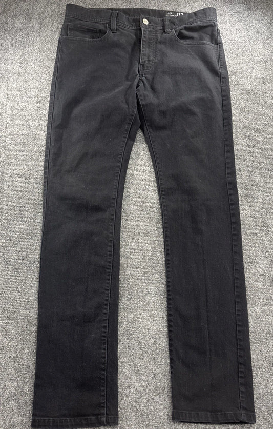 Armani Exchange J13 Slim Fit Black Jeans Mens Size 31 Stretch Denim Designer
