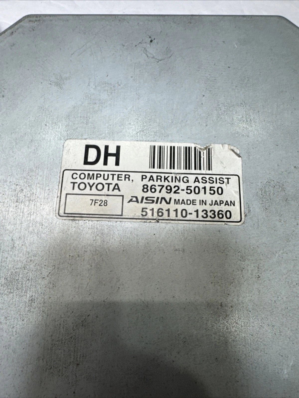 2008 Lexus LS600hL Parking Assist Control Module OEM 86792-50150 AISIN