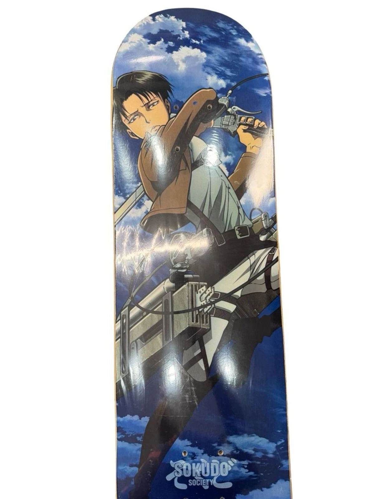 Attack on Titan Levi Anime Expo 2022 Exclusive Skateboard Deck Collector Board