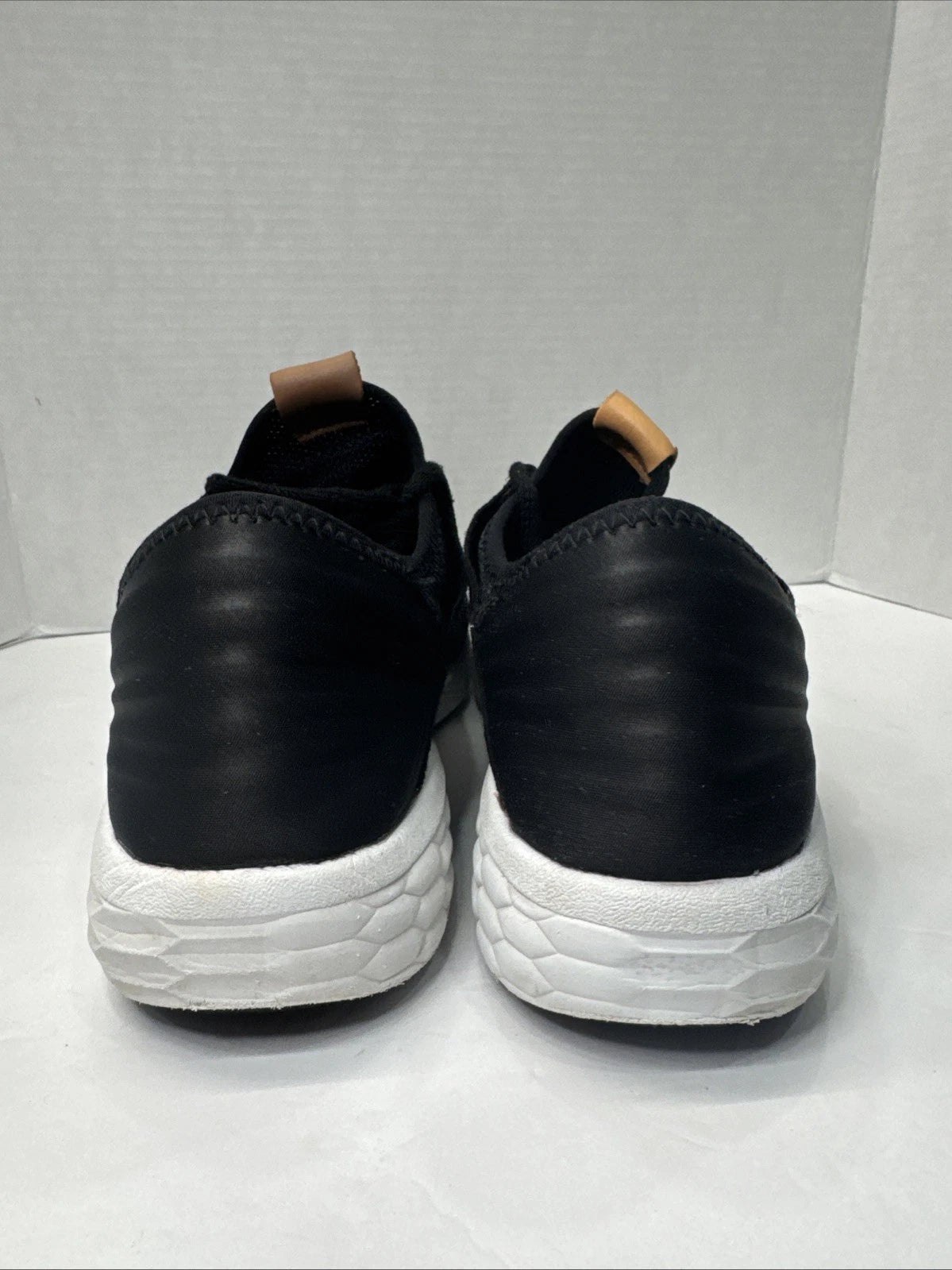 New Balance Fresh Foam Cruz Mens 13 2E Wide Black Knit Running Shoes