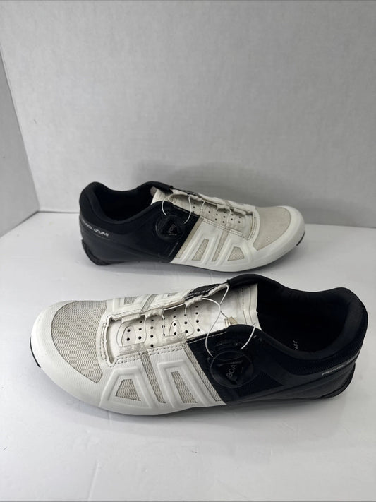 Pearl Izumi Attack Road BOA Cycling Shoes Men EU 39 US 6 White Black