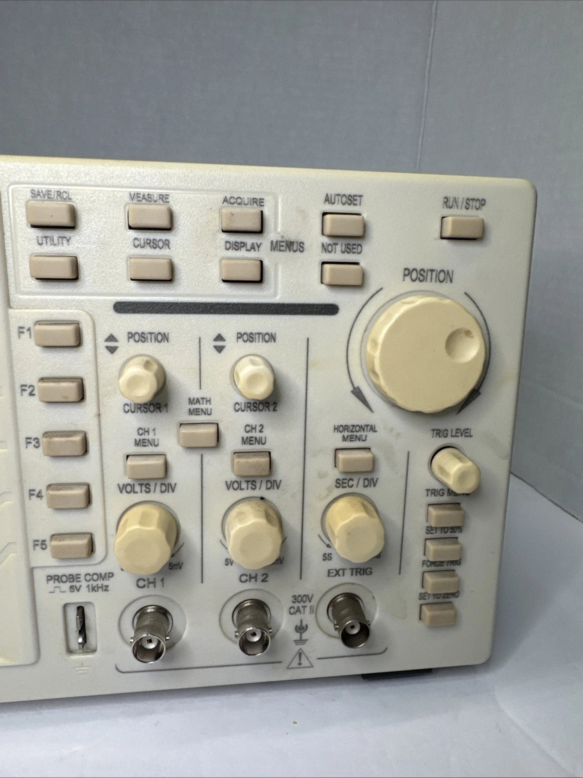 OWON PDS6062T 60MHz Digital Storage Oscilloscope 2 Channel Tested w Probes