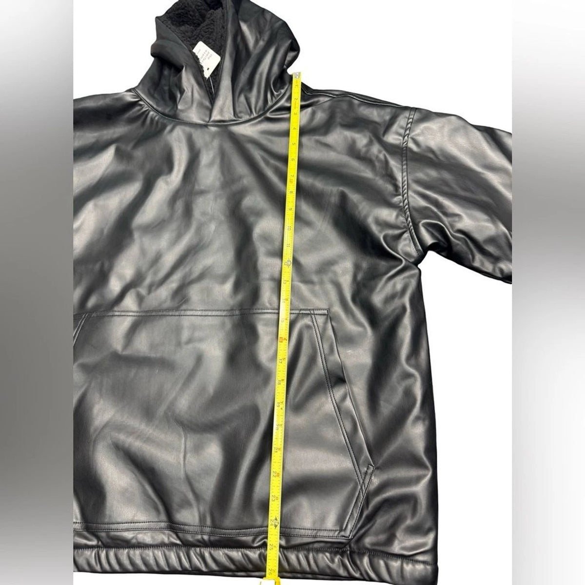 The Perfect Example Fleece Lined Hoodie Small Minimalist Athleisure Winter Heat