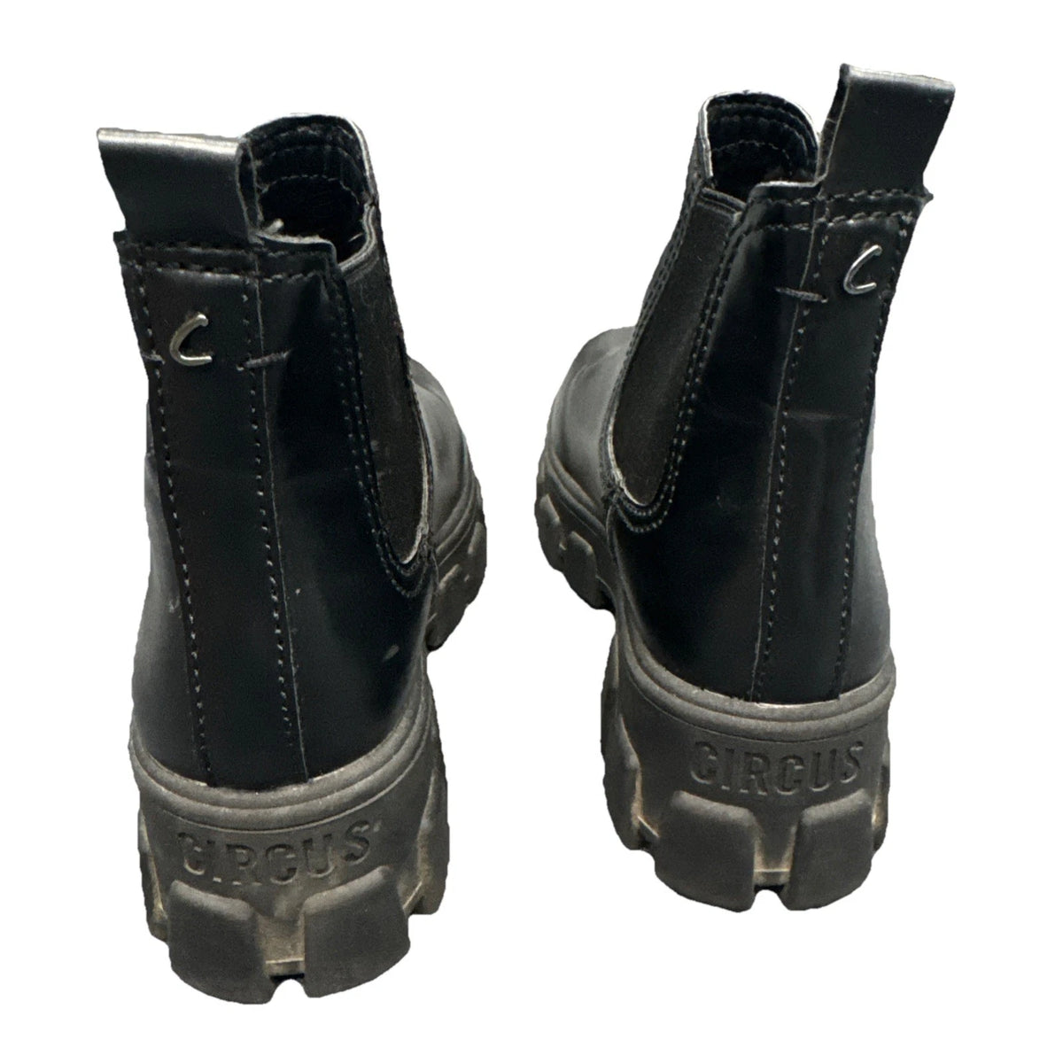 Circus NY Sam Edelman Darielle Chelsea Boots Women's 6.5 Black Platform