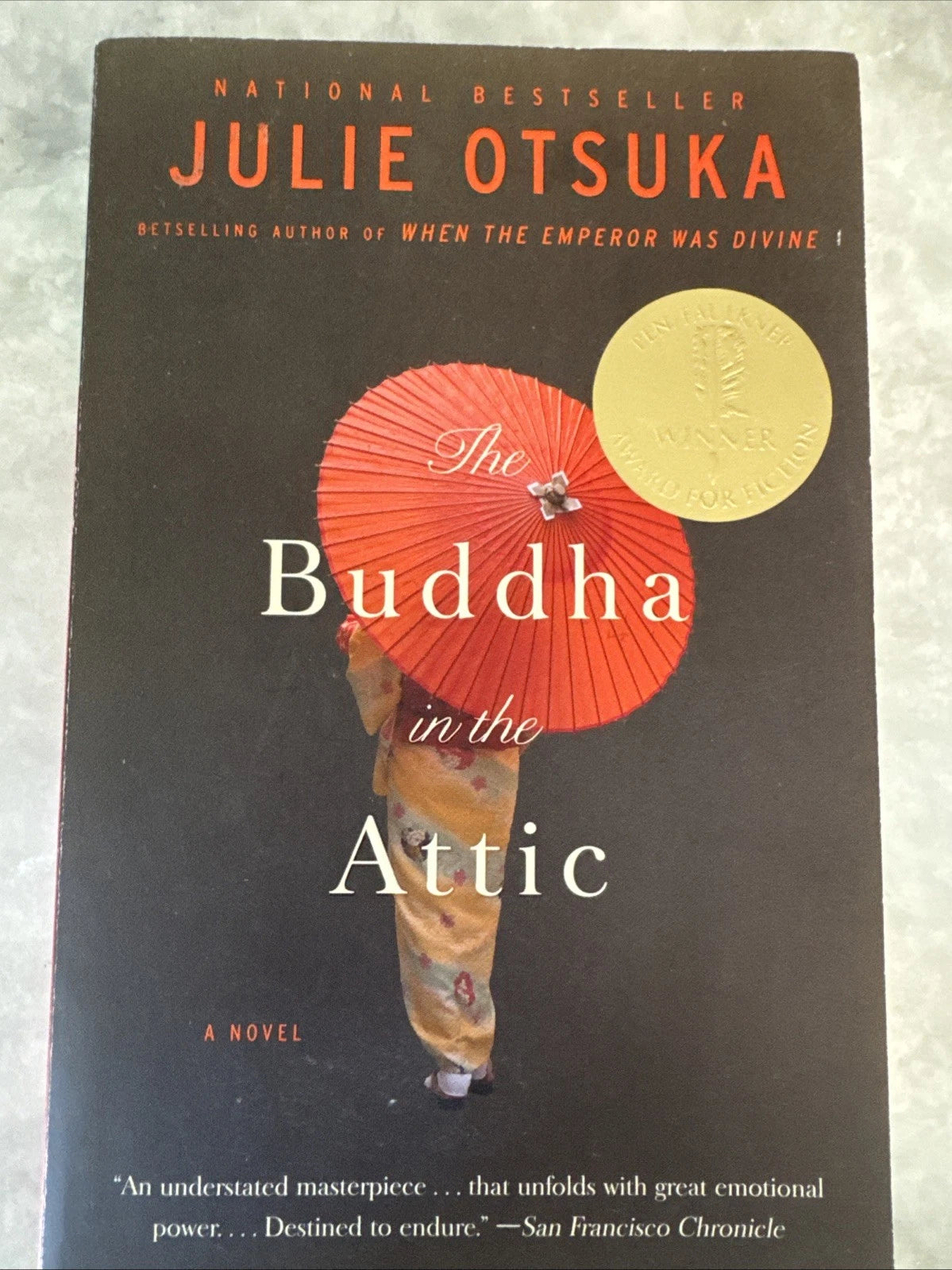 The Buddha in the Attic Julie Otsuka Paperback National Book Award Novel