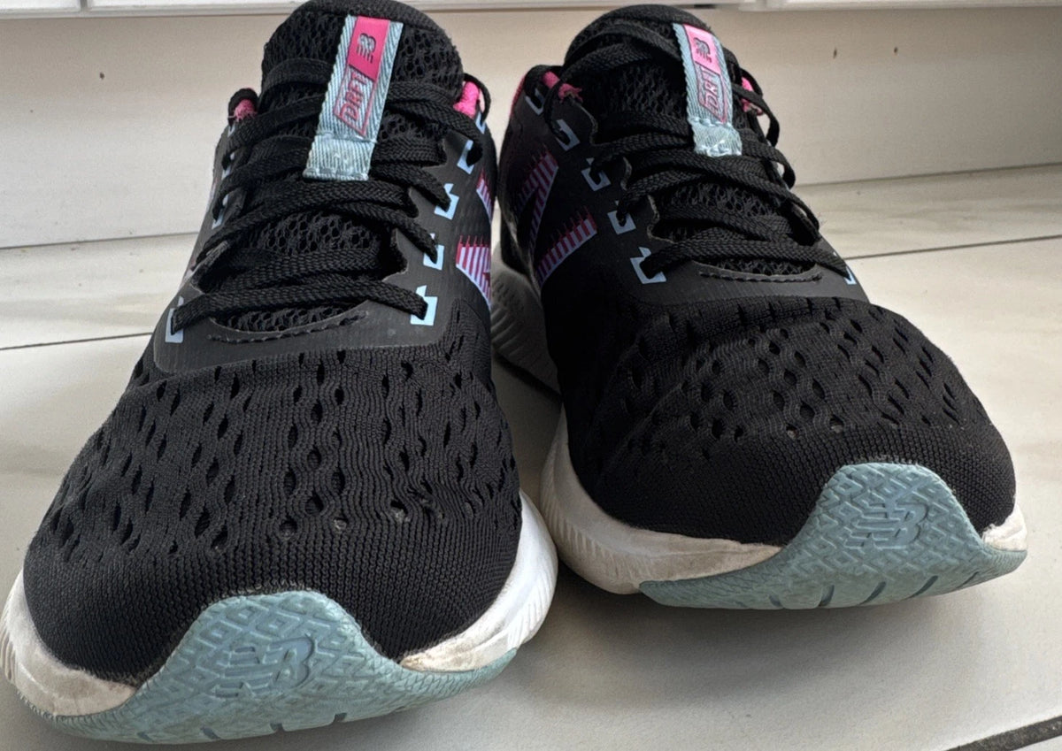 New Balance DRFT v1 WDRFTSB1 Women's Size 8 Black Pink Blue Running Shoes