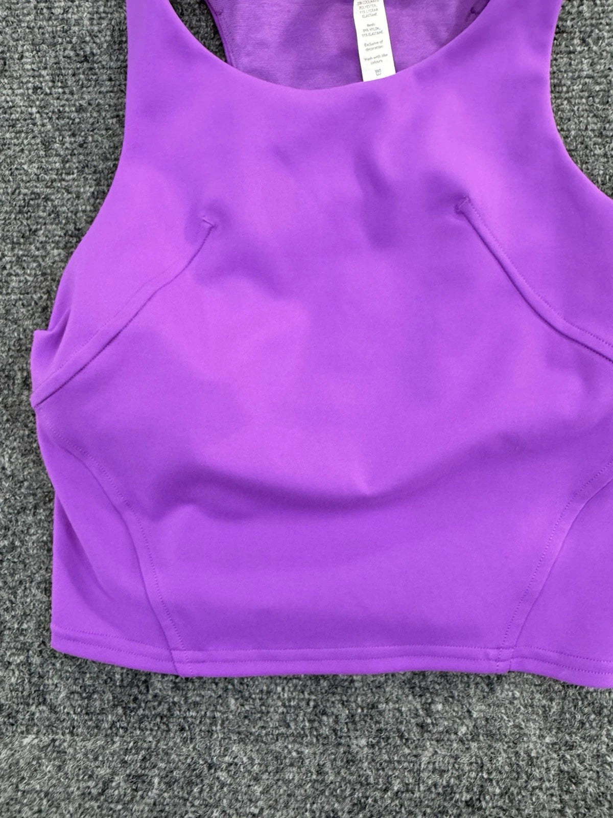 Lululemon Cool Racerback Tank Top Womens 2 Purple Sleeveless