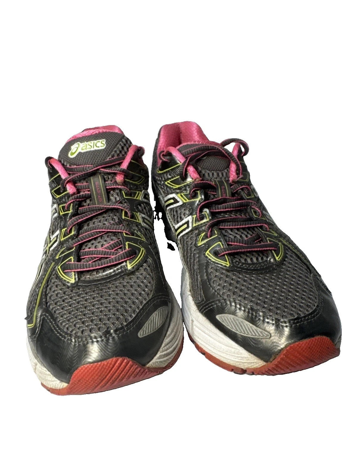ASICS Gel GT-2170 Women's Size 7.5 Gray Pink Lime Running Shoes T256N