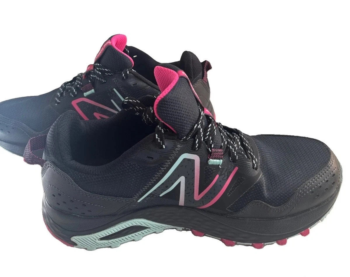 New Balance 410 v8 WT410LC8 Women's 9 D Wide Black Pink Trail Shoes