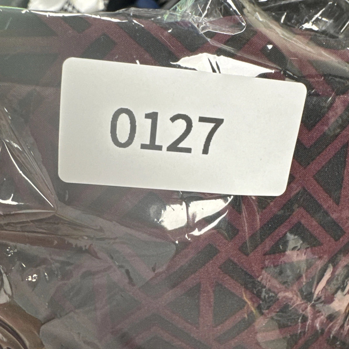 Nickel & Iron Men's Large Maroon Geometric Button Down Shirt Lightweight