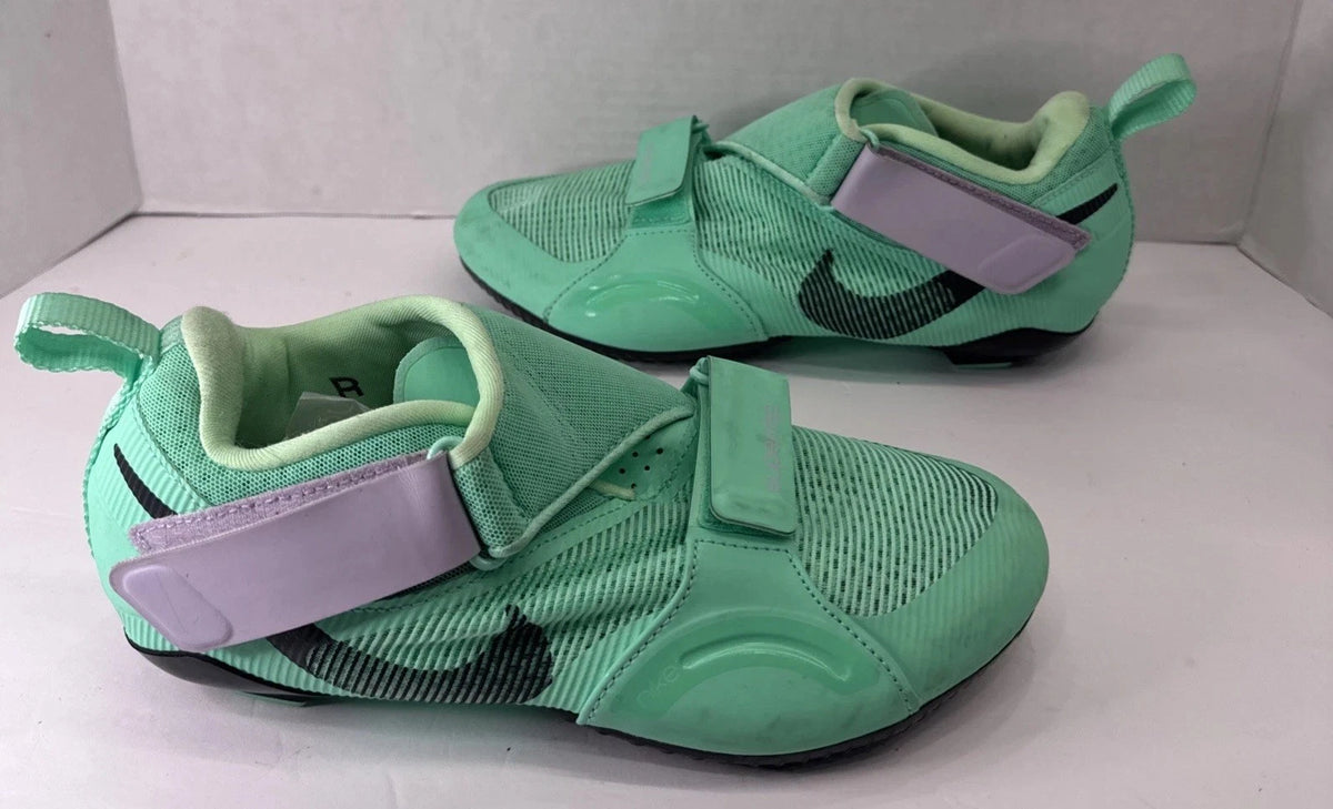 Nike SuperRep Cycle Women’s 7.5 Green Glow CJ0775-305 New w/ Defects