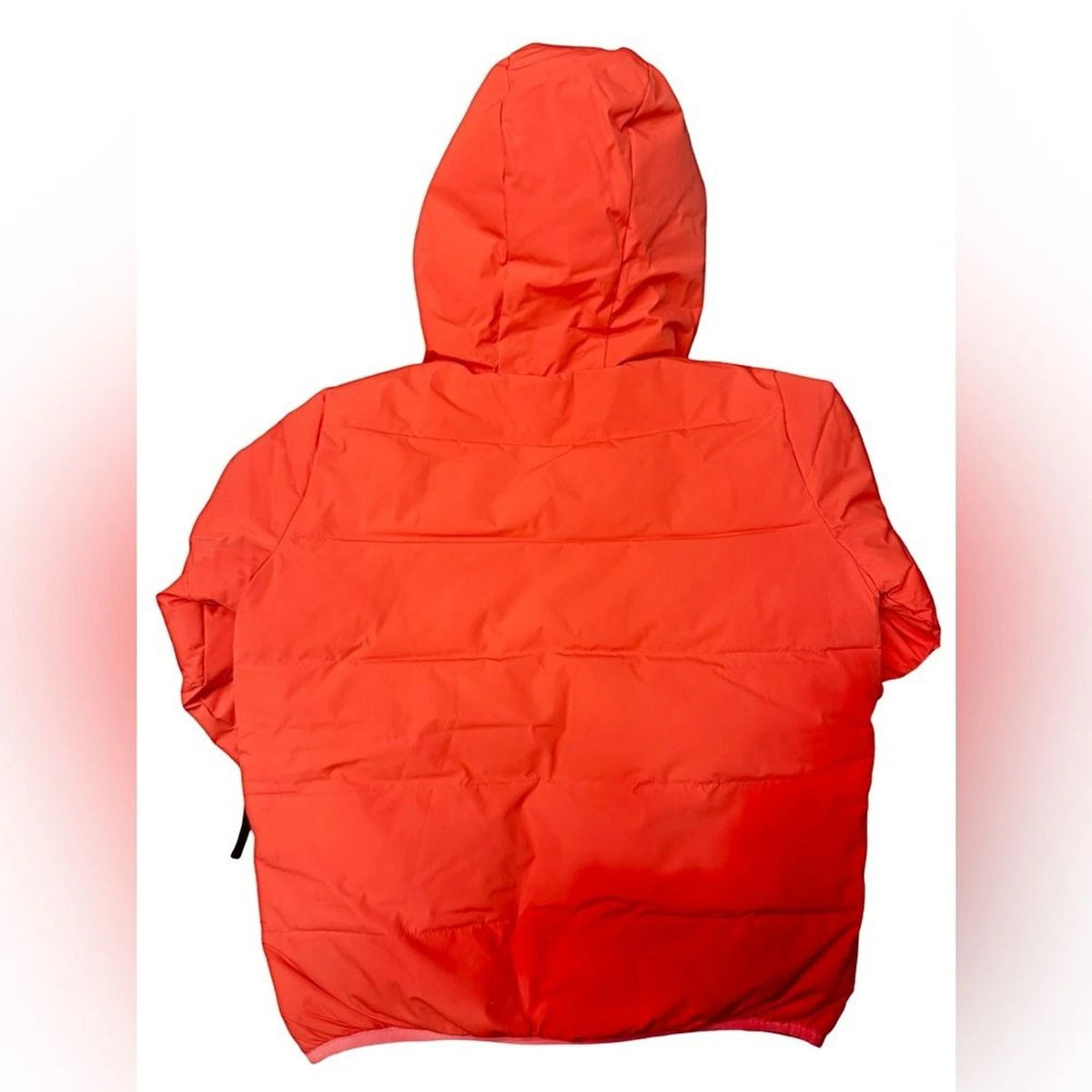 Kappa Kids Reversible Puffer Jacket Youth M Size 8 Pink Red Floral NWT