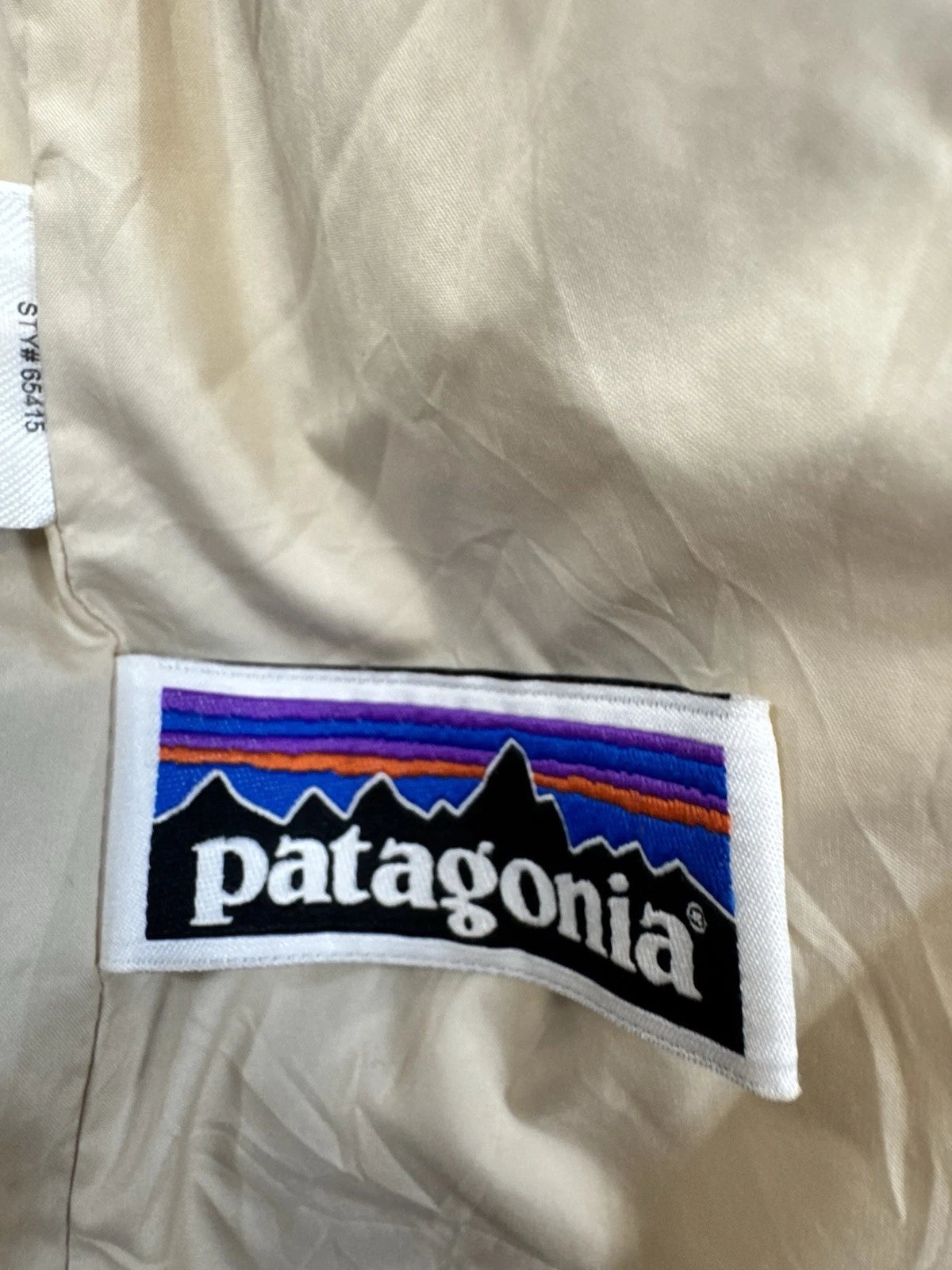 Patagonia Kids' Retro-X Bomber Jacket Sherpa Natural FA22 Size S