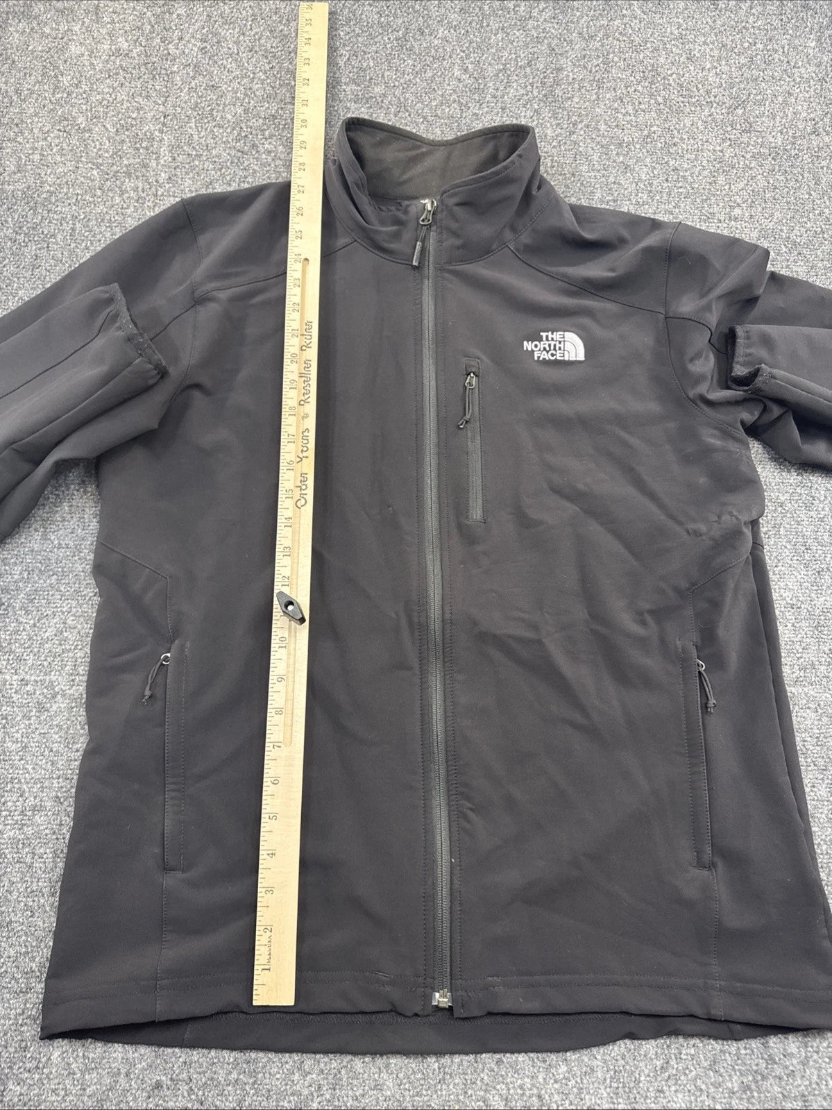 The North Face WindWall Jacket Men’s L Black Softshell Full Zip NF00CUY2