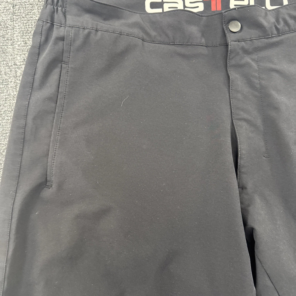 Castelli Men’s XL Black Cycling MTB Shorts Mountain Bike Gravel Performance