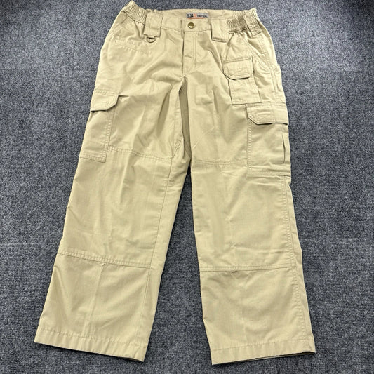 5.11 Tactical Womens 8 Regular Khaki Ripstop Cargo Utility Pants BNWOT