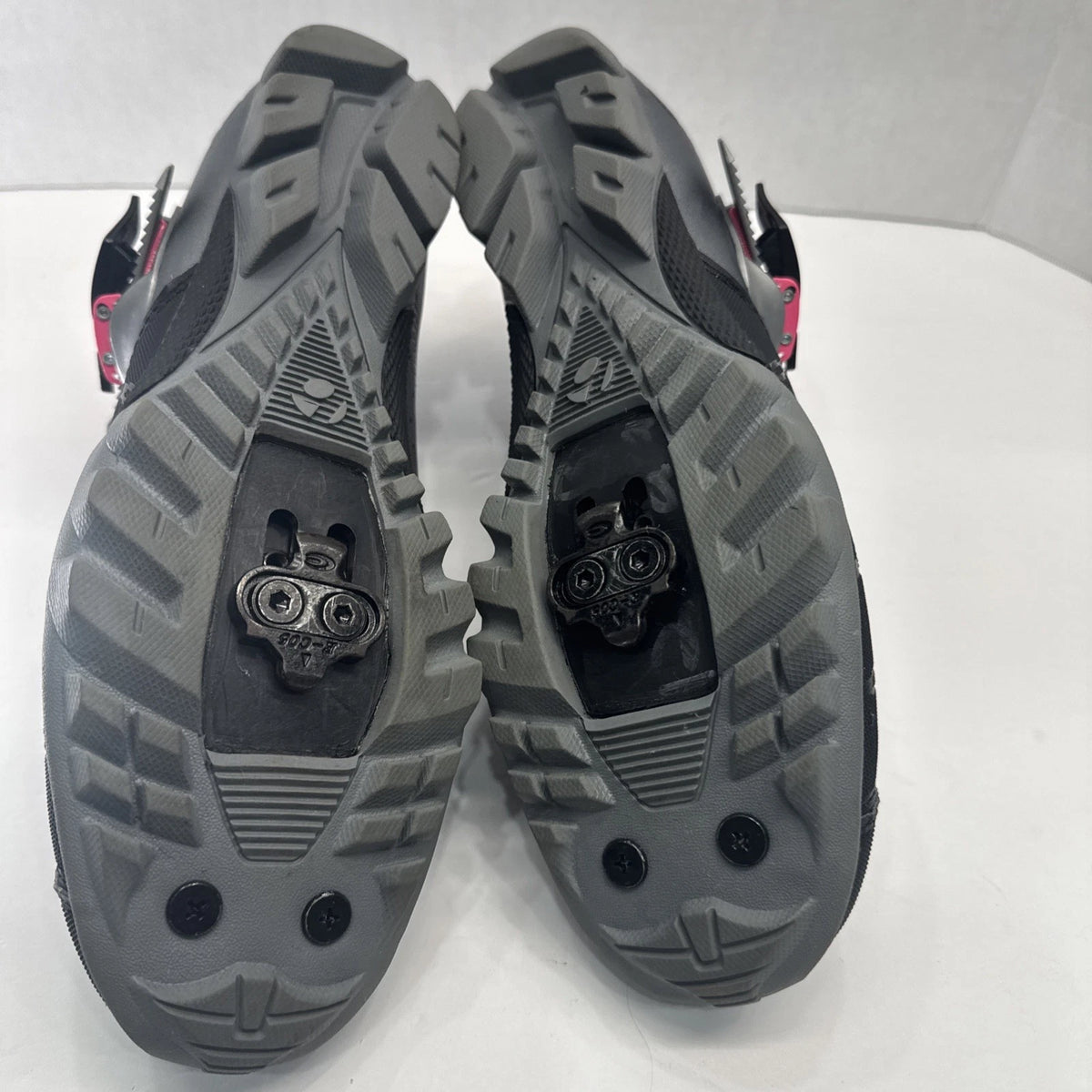 Bontrager Evoke DLX WSD Women’s MTB Cycling Shoes US 10.5 EU 42 Gray Pink