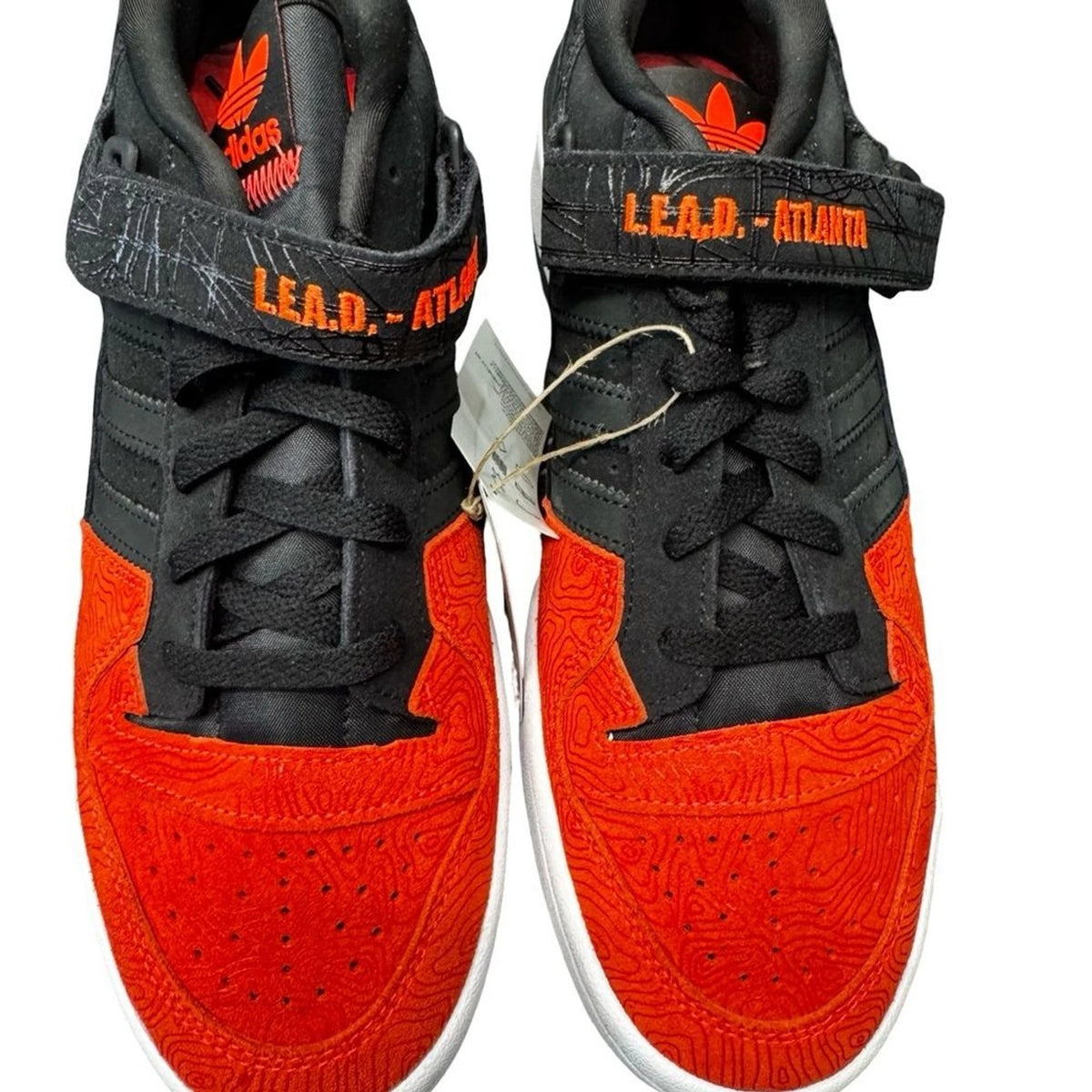 adidas Forum Low L.E.A.D. Atlanta Men’s 11 Black Red GZ6604 New Box