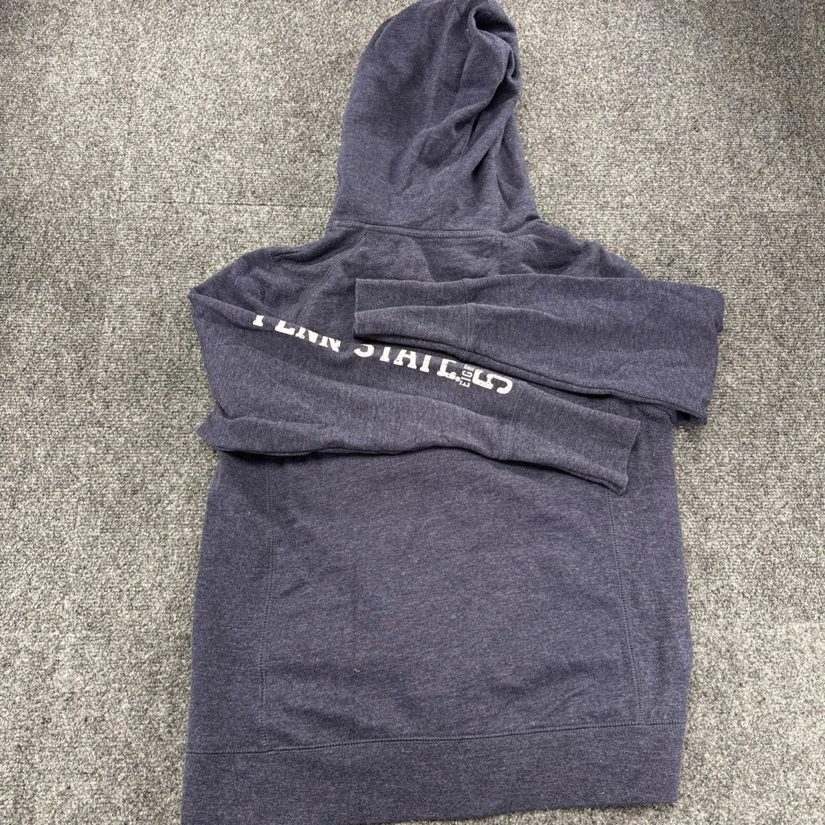 Penn State Nittany Lions Zip Hoodie Small Blue Champion Elite Full Zip NCAA