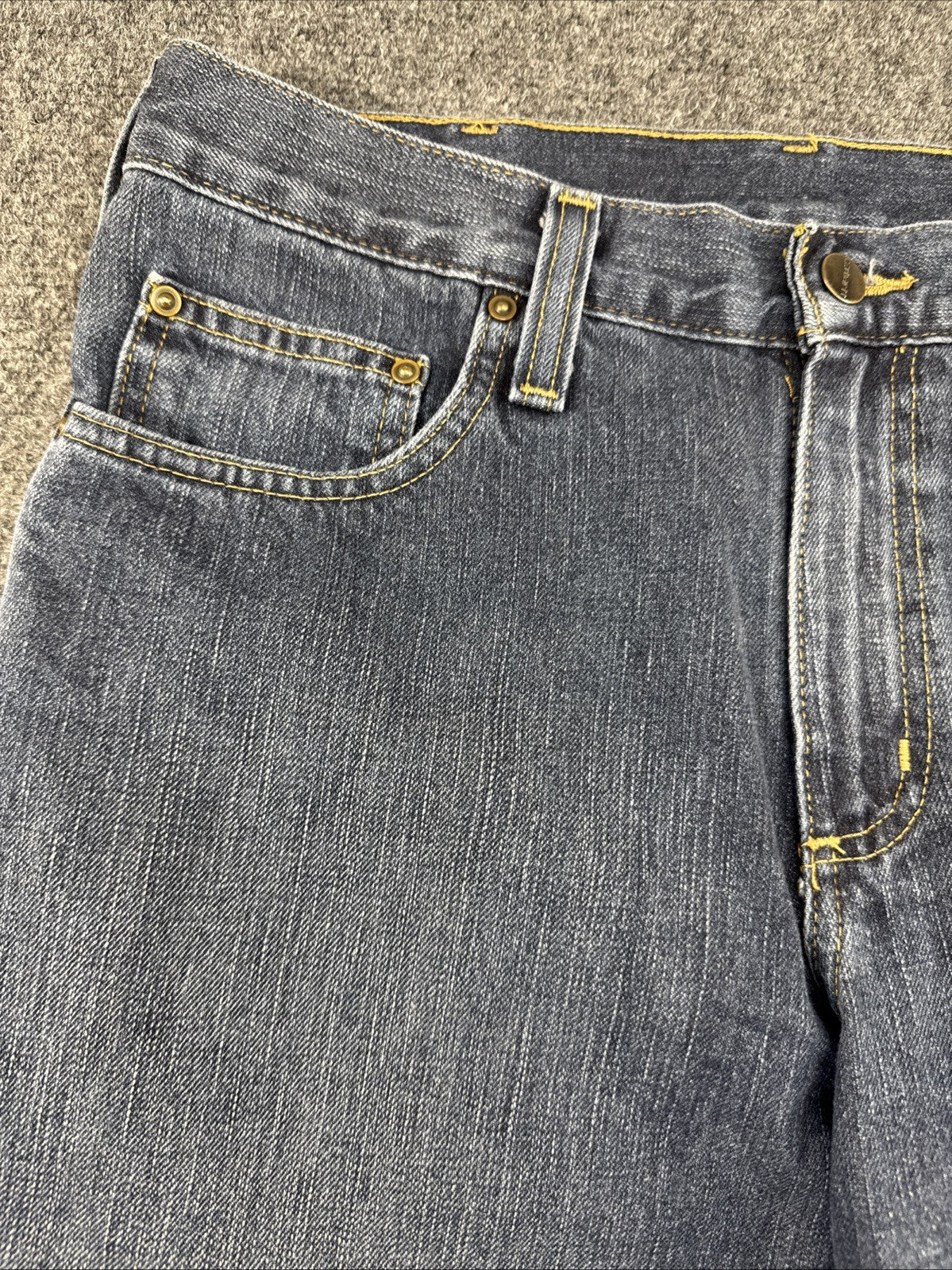 Carhartt Relaxed Fit Holter Jeans Men’s 30x32 Bedrock Straight Leg 101483