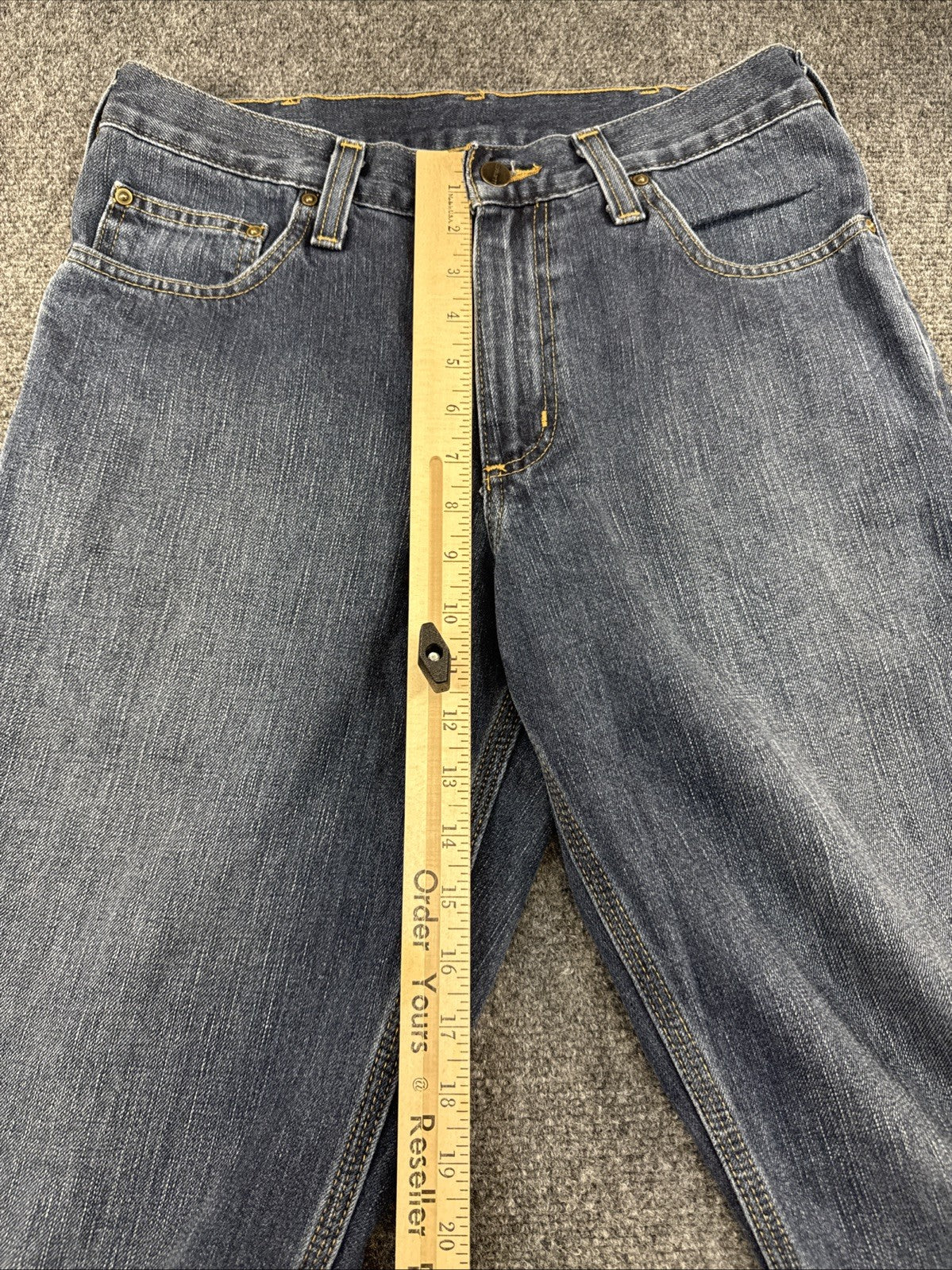Carhartt Relaxed Fit Holter Jeans Men’s 30x32 Bedrock Straight Leg 101483