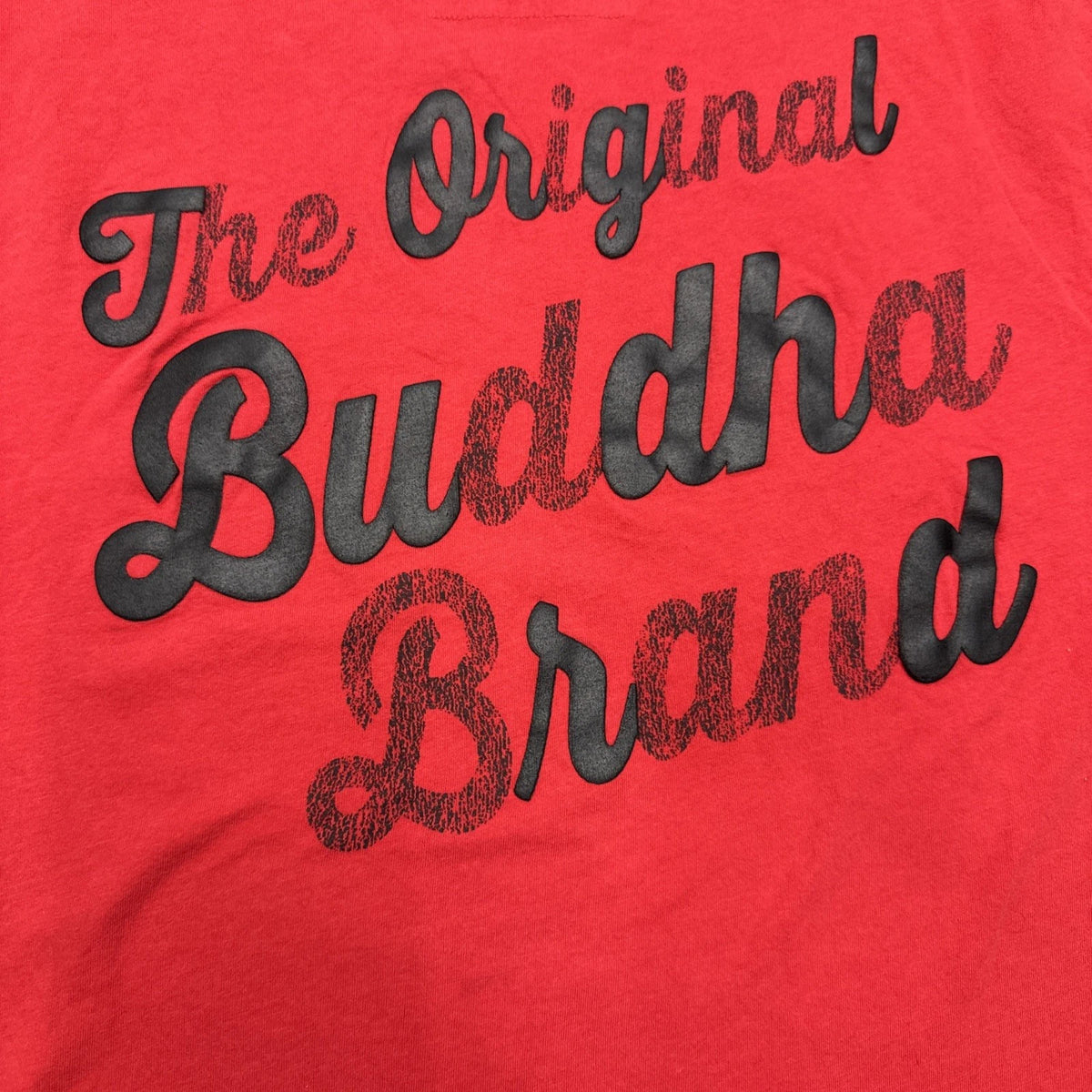 True Religion Buddha Graphic T-Shirt Men's 3XL Red Black Logo Cotton Tee