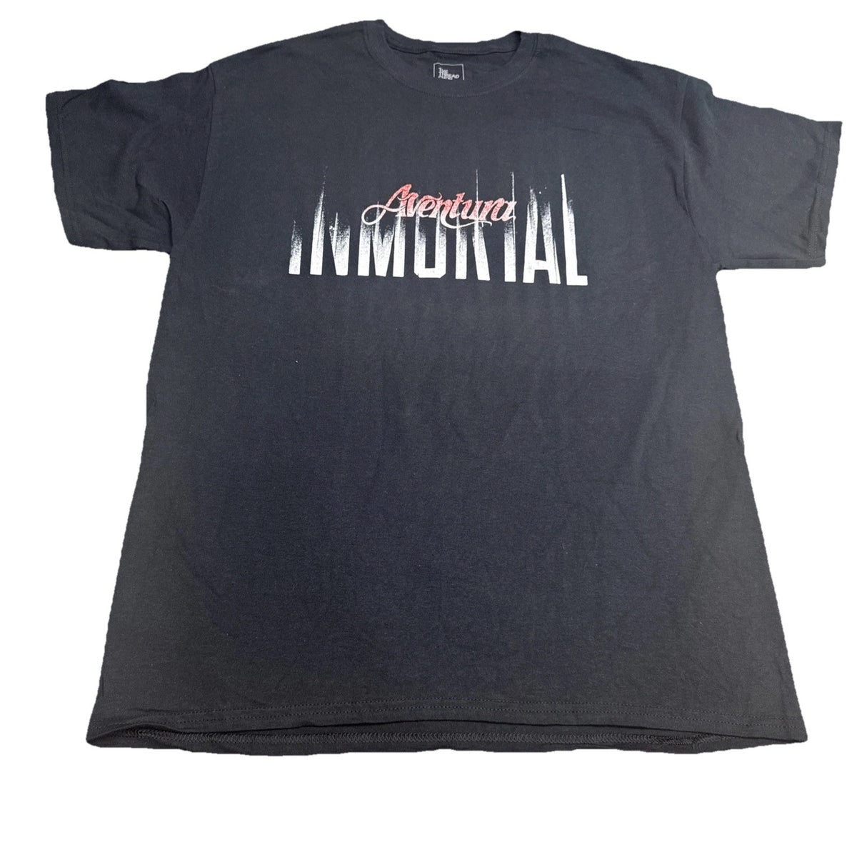 Aventura Inmortal Tour T-Shirt Black Men's Large Latin Music Concert Tee BNWOT