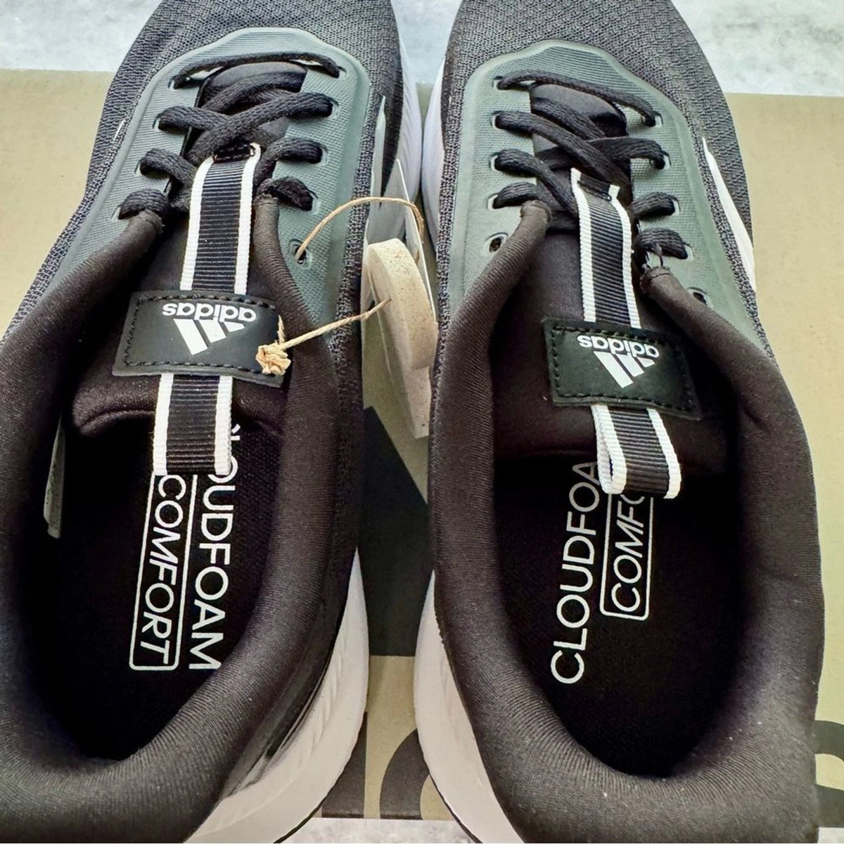 adidas X_PLRPATH JH6983 Mens 8.5 Olive Black Cloudfoam Sneakers New In Box