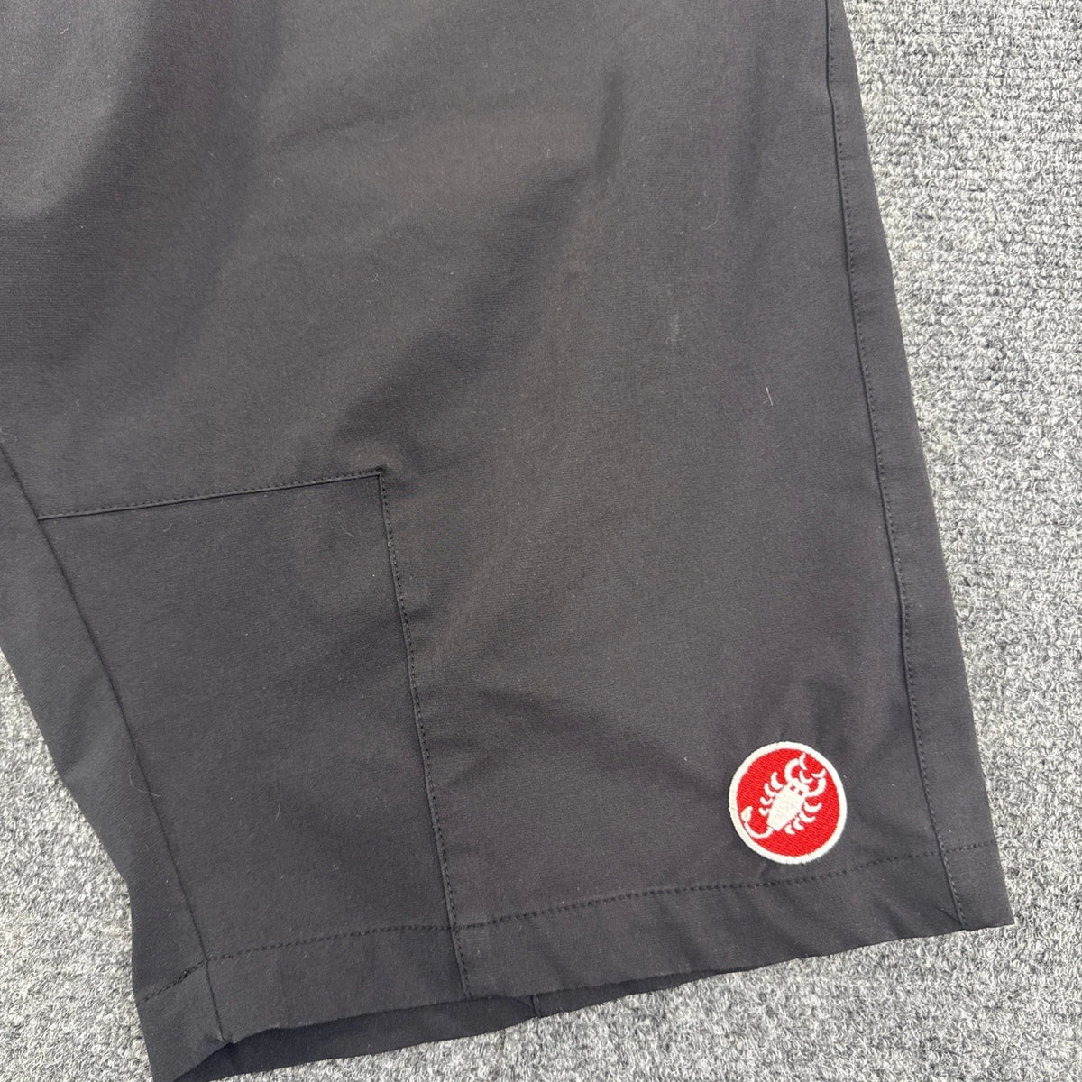 Castelli Men’s XL Black Cycling MTB Shorts Mountain Bike Gravel Performance