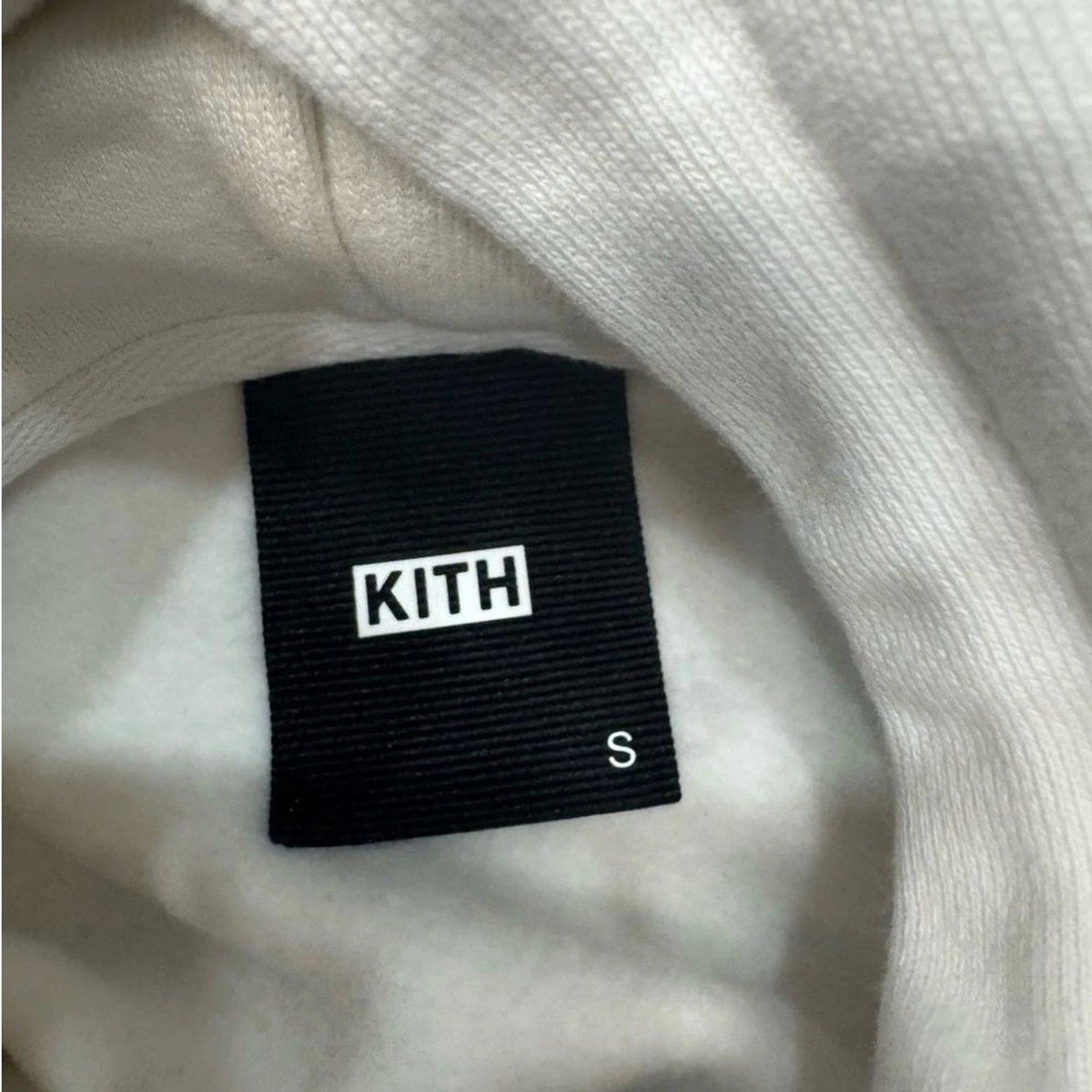 Kith Hebrew Script Box Logo Hoodie White Mens Small BNWT Limited Release