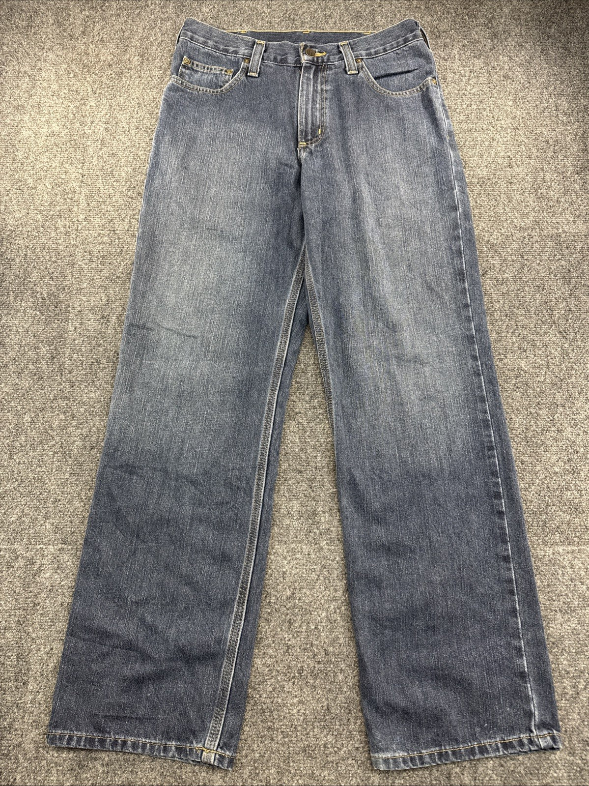 Carhartt Relaxed Fit Holter Jeans Men’s 30x32 Bedrock Straight Leg 101483
