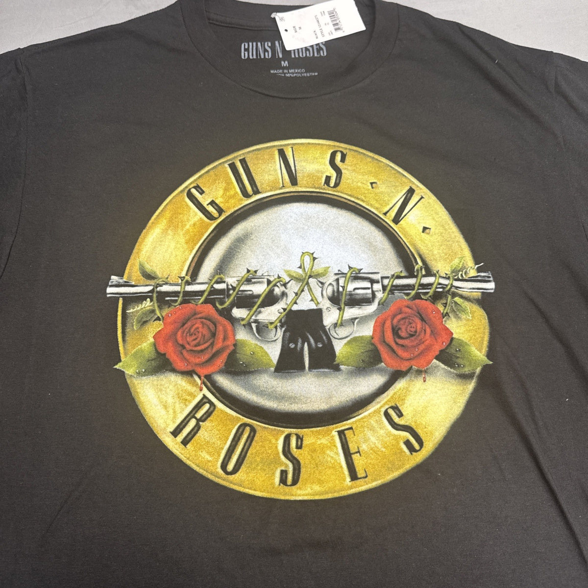 Guns N Roses Tour T Shirt Unisex Medium Black Band Graphic Tee BNWT