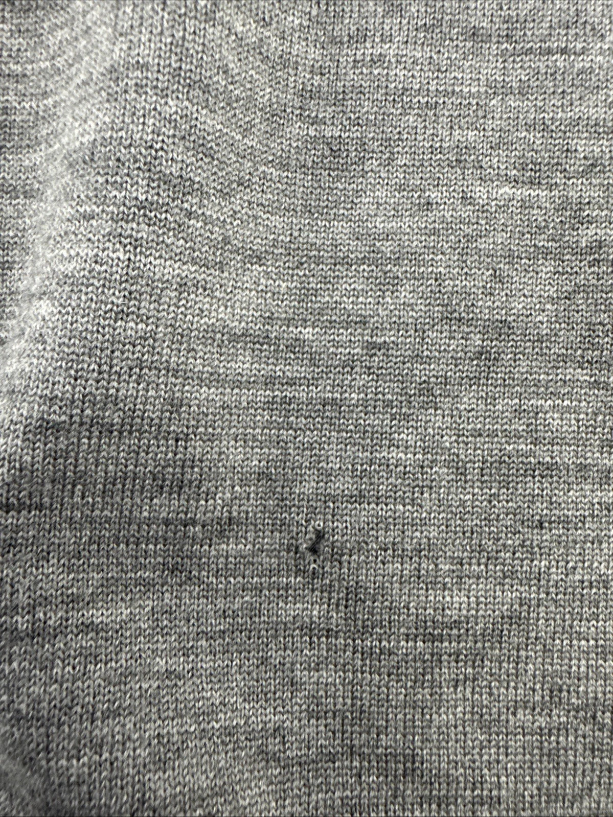 Fairway & Greene Golf Sweater Vest Mens L 100% Wool Gray 1/4 Zip