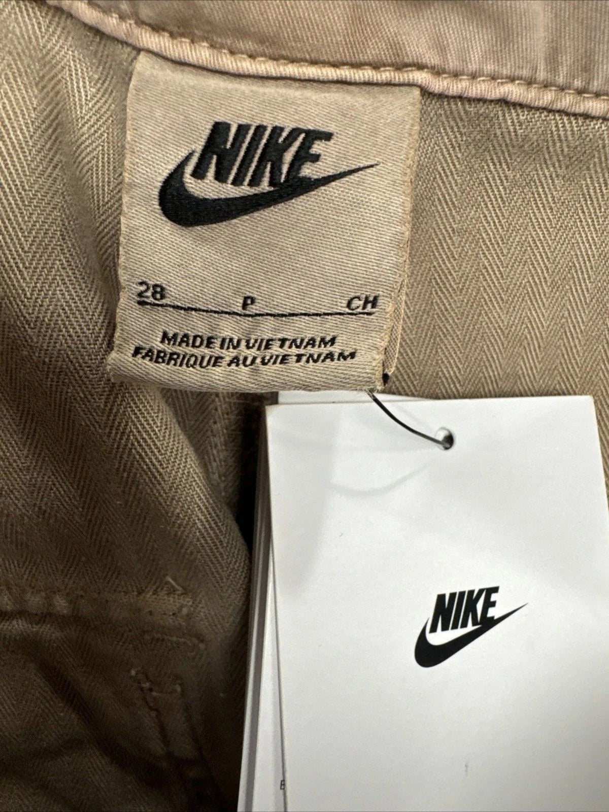 Nike Life Fatigue Pants Men’s 28 Hemp Herringbone Workwear HJ0645-227 NWT