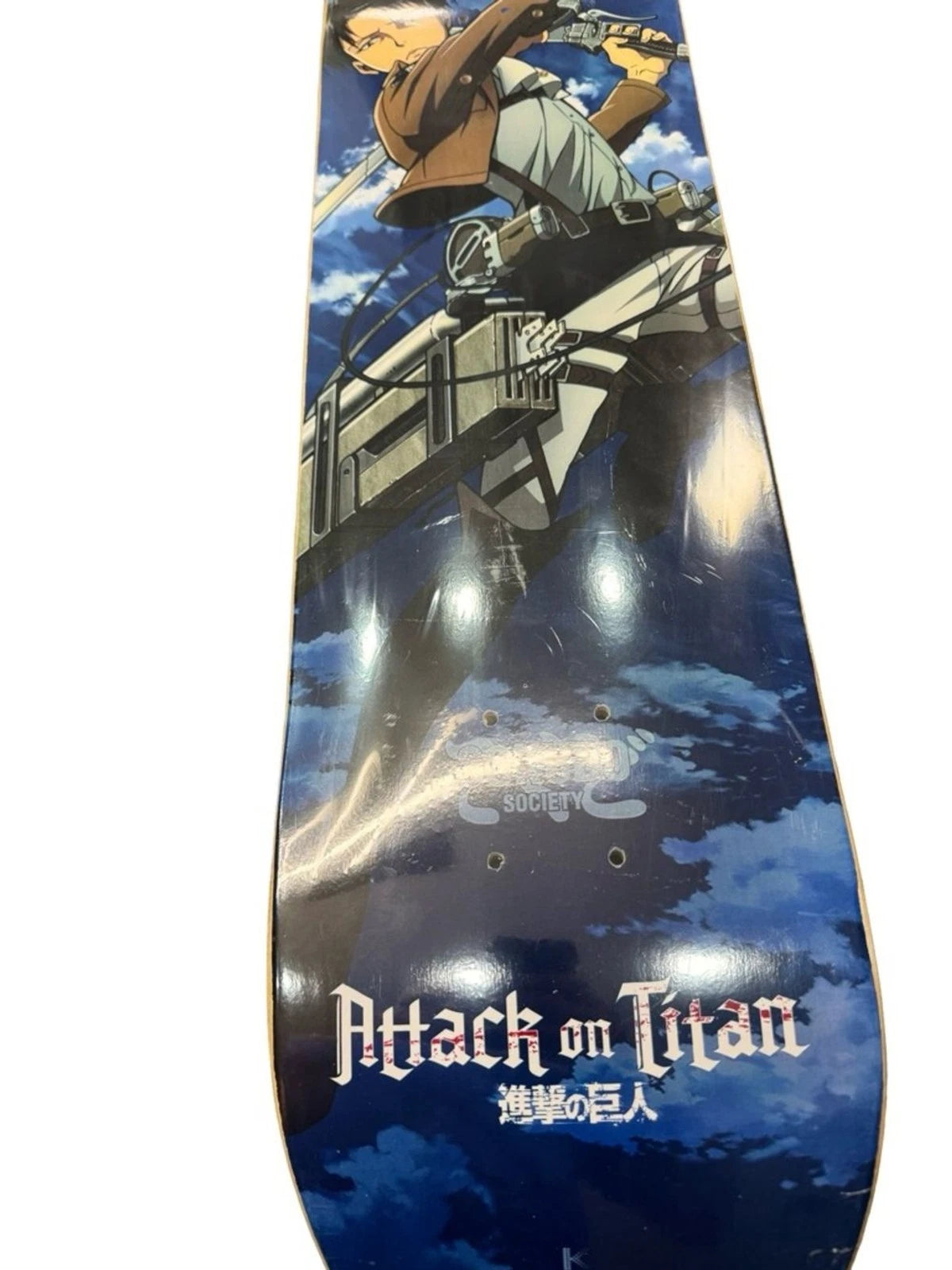 Attack on Titan Levi Anime Expo 2022 Exclusive Skateboard Deck Collector Board