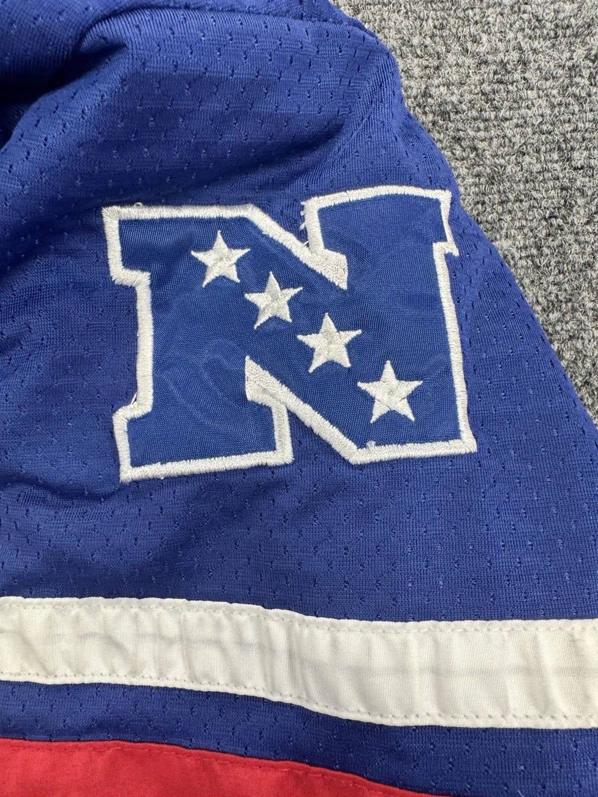 New York Giants Full Zip Hoodie Mens 2XL Blue NFL Football Heavyweight