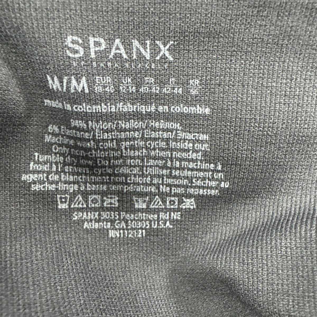 SPANX Look At Me Now Seamless Leggings Womens M Green Camo High Rise BNWT