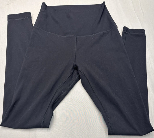 HeyNuts High Waisted Yoga Leggings Womens Small Black Size 4-6 EUC